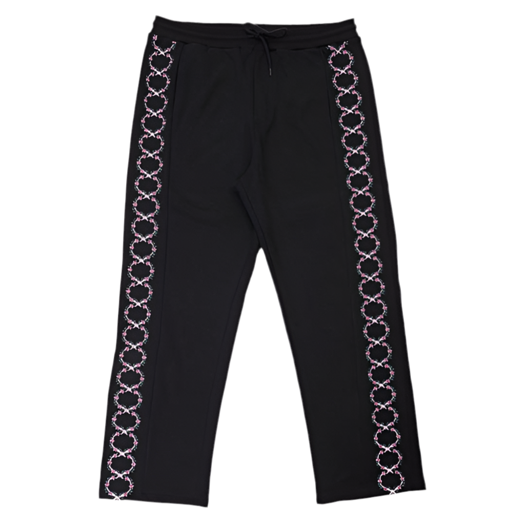 Passport Wattle Organic Fleece Track Pant 'Black'