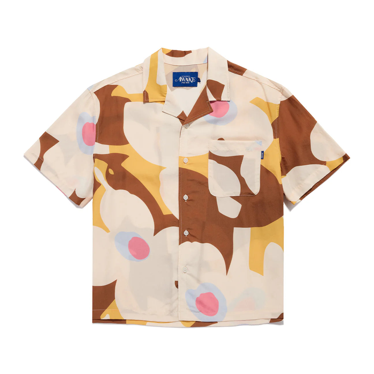 Awake Floral Camp 'Brown'