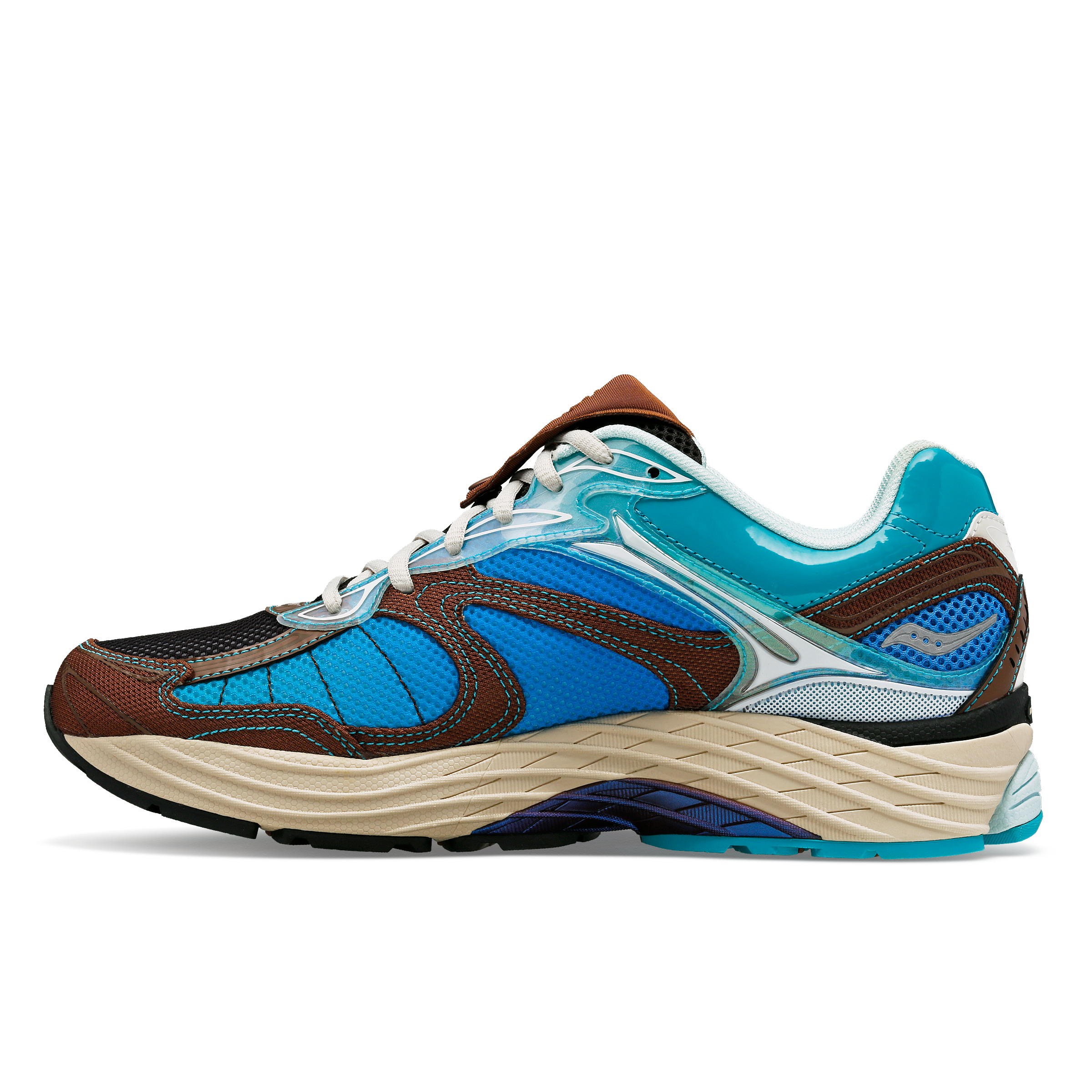 FootPatrol x Saucony Progrid Omni 9 'Blue/Brown'