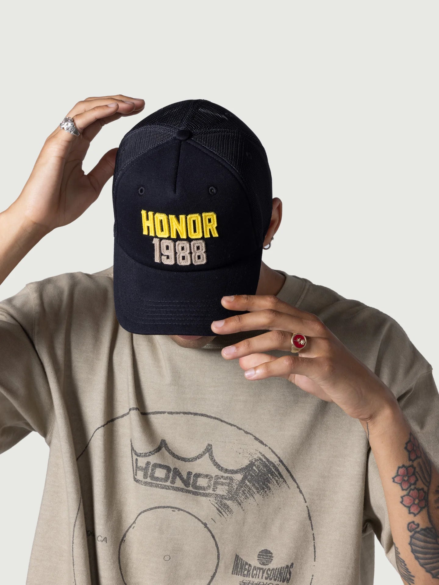 Honor The Gift 1988 Trucker Hat 'Black'