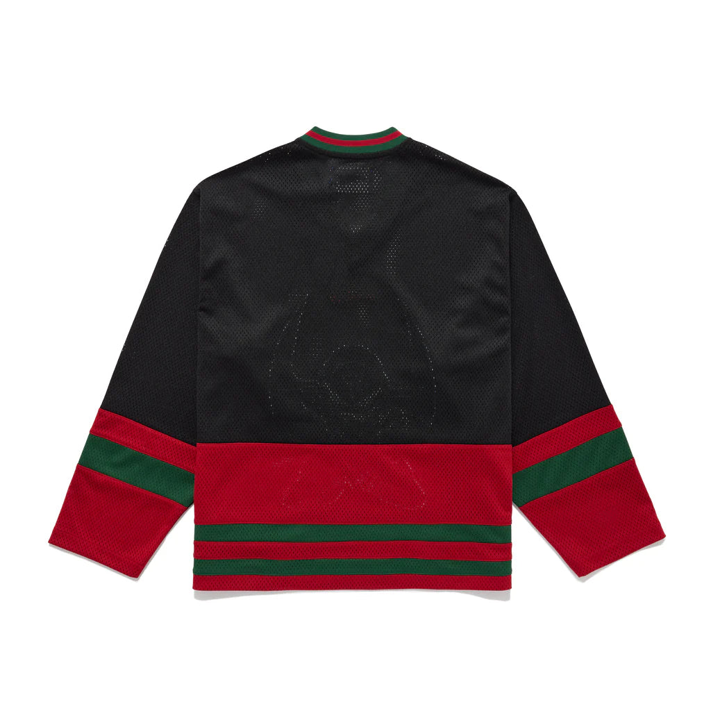 Awake NY Mesh Hockey Jersey 'Black/Multi'