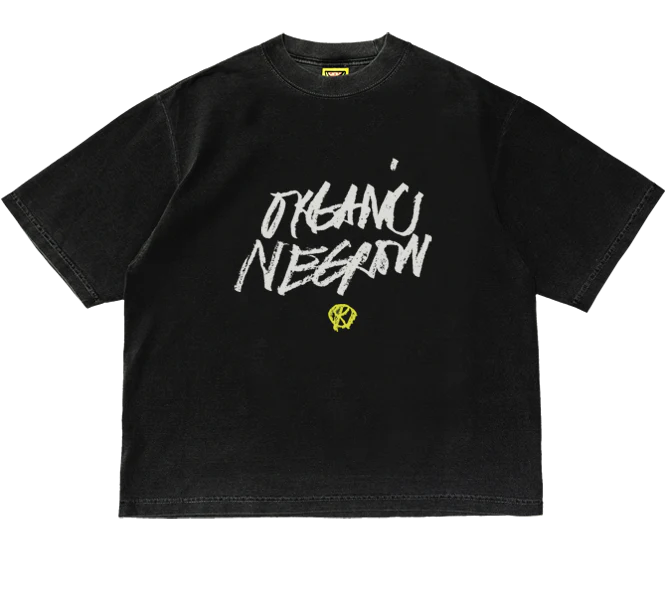 The Fruit Mkt Organic Negro T-shirt 'Black Neon'