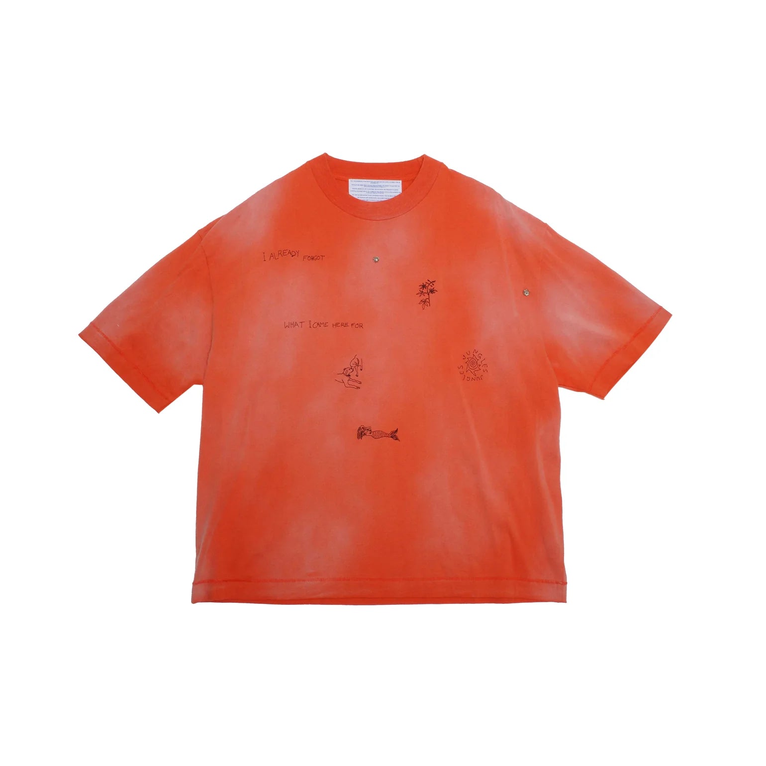 Jungles Already Forgot Vintage Tee 'Orange'