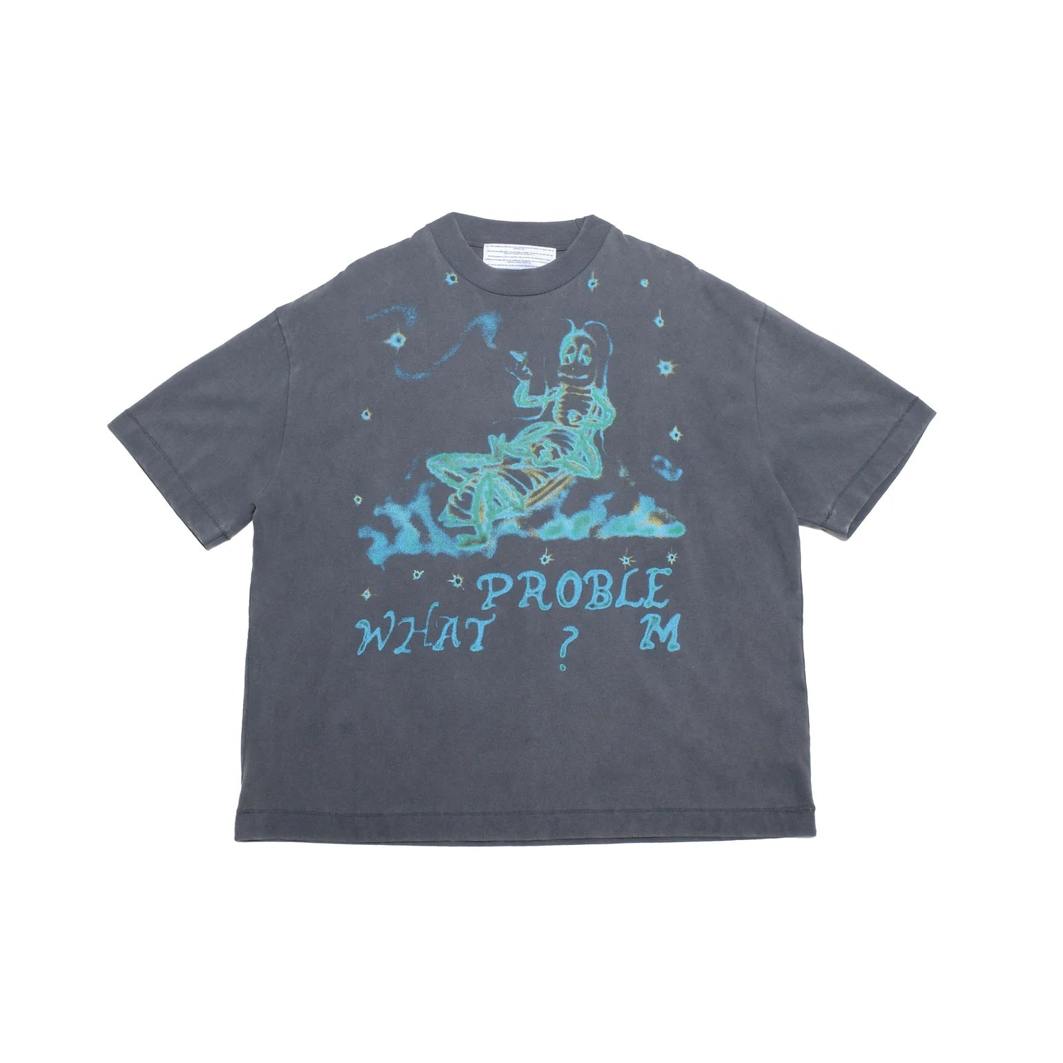 Jungles What Problem Vintage Tee 'Steel Blue'