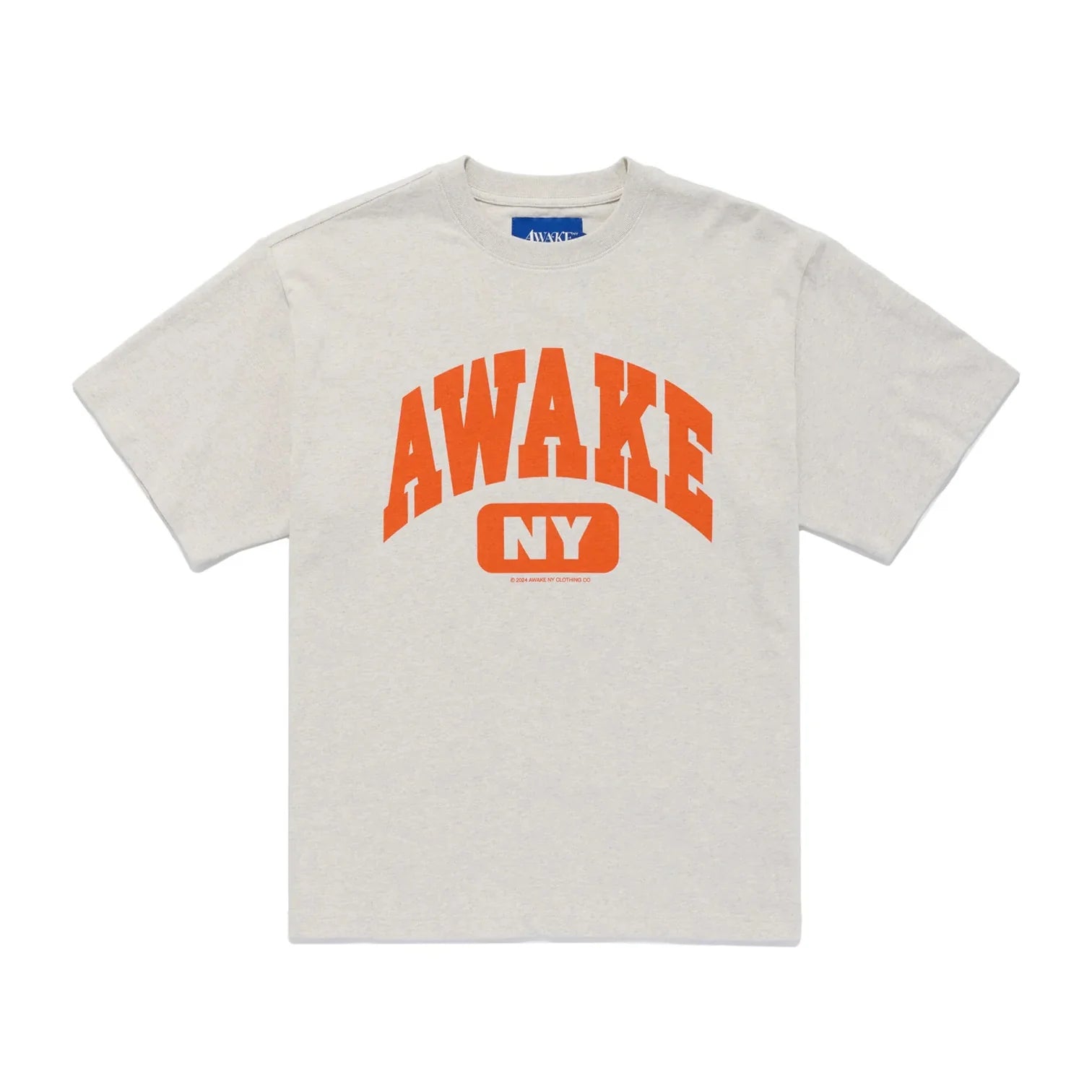 Awake NY Varsity Tee 'Heather Grey'