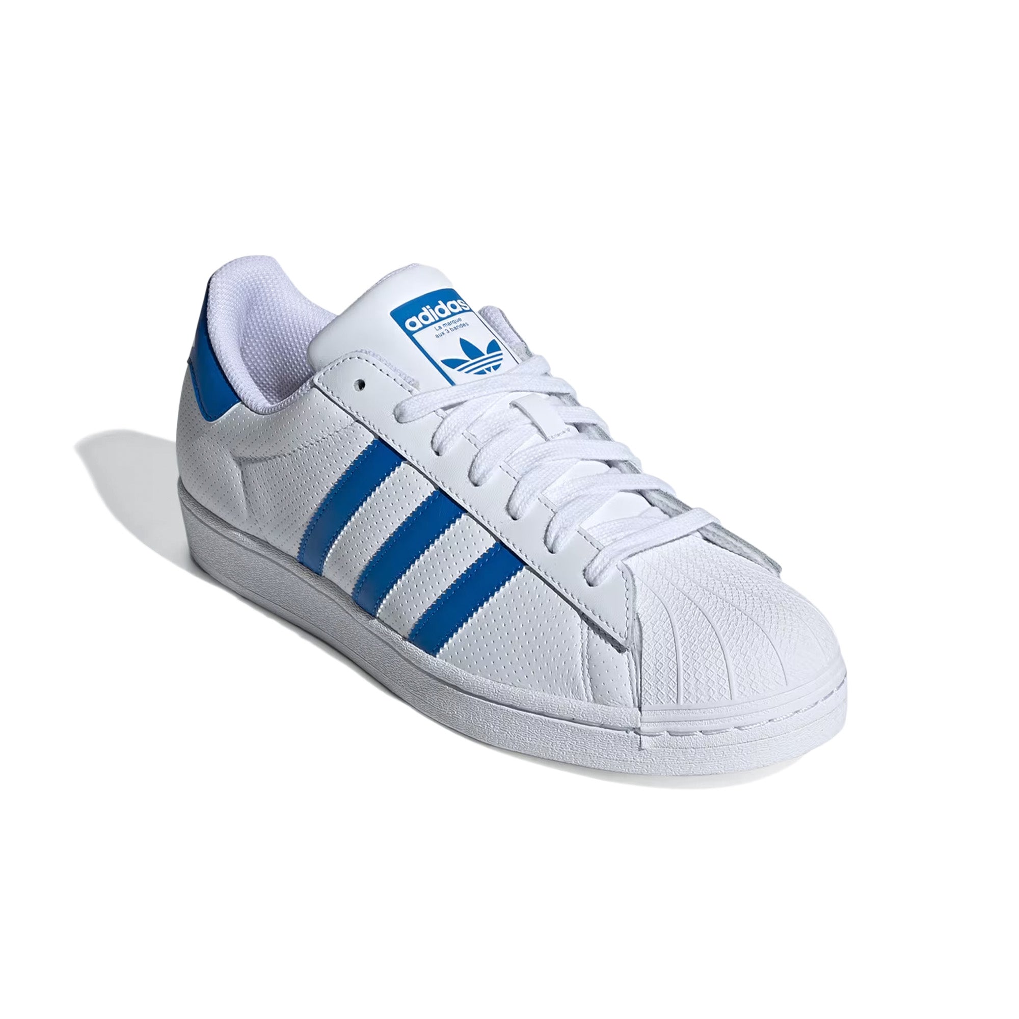 Adidas Superstar White Blue M 8.5 W 10