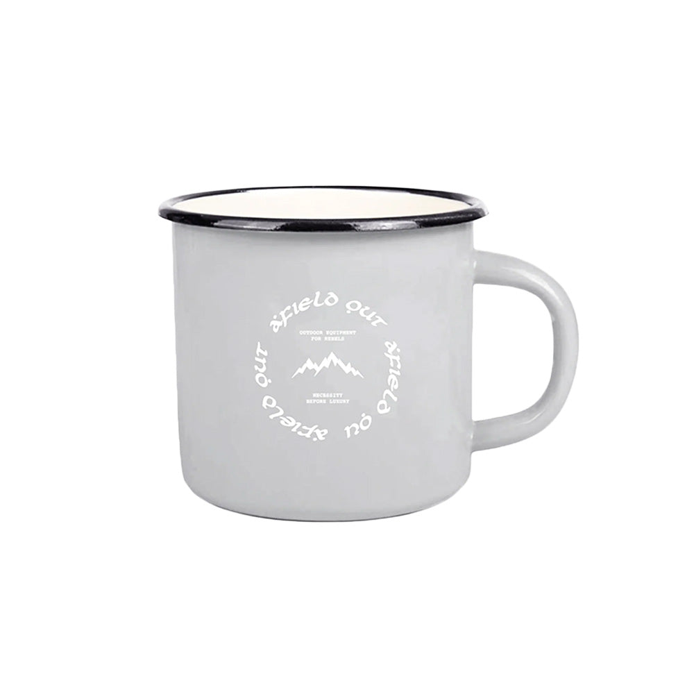 Afield Out Canyon Enamel Mug 'Grey'