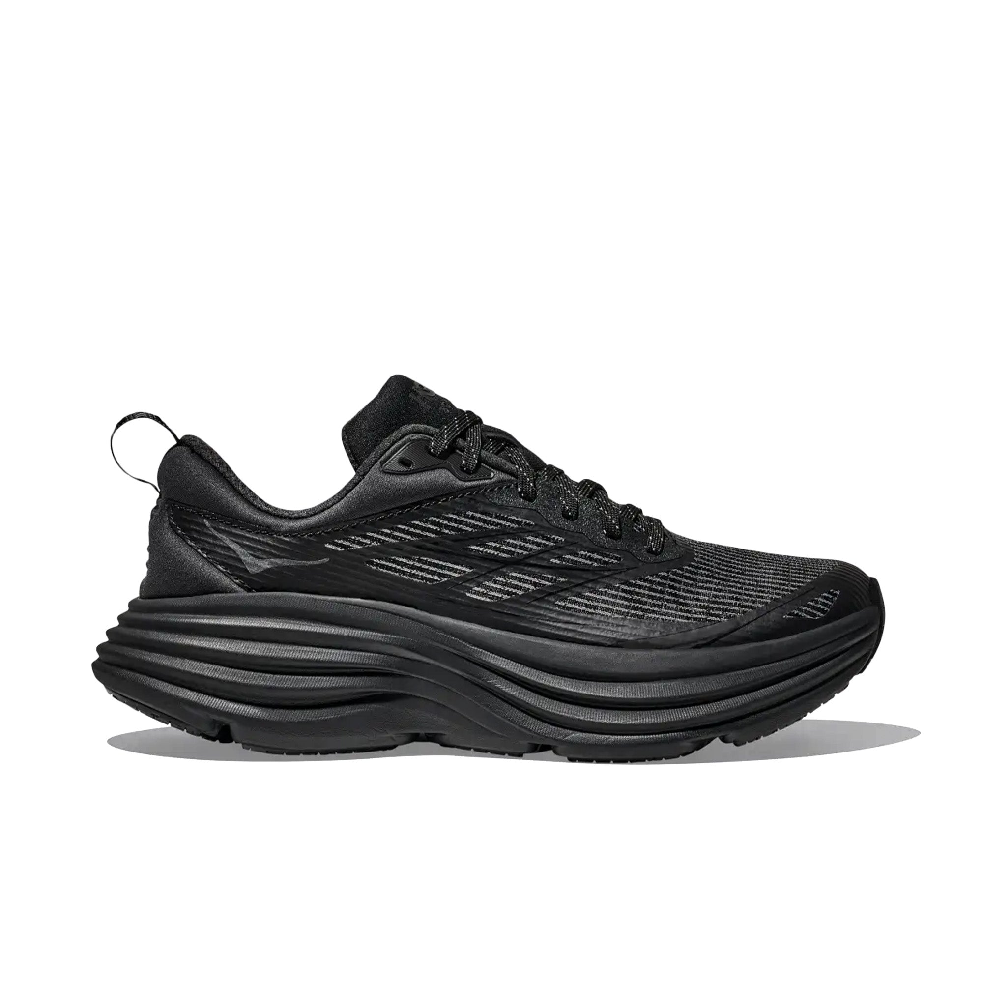 Hoka Bondi 8 Stealth/Tech Caged 'Black/Black'