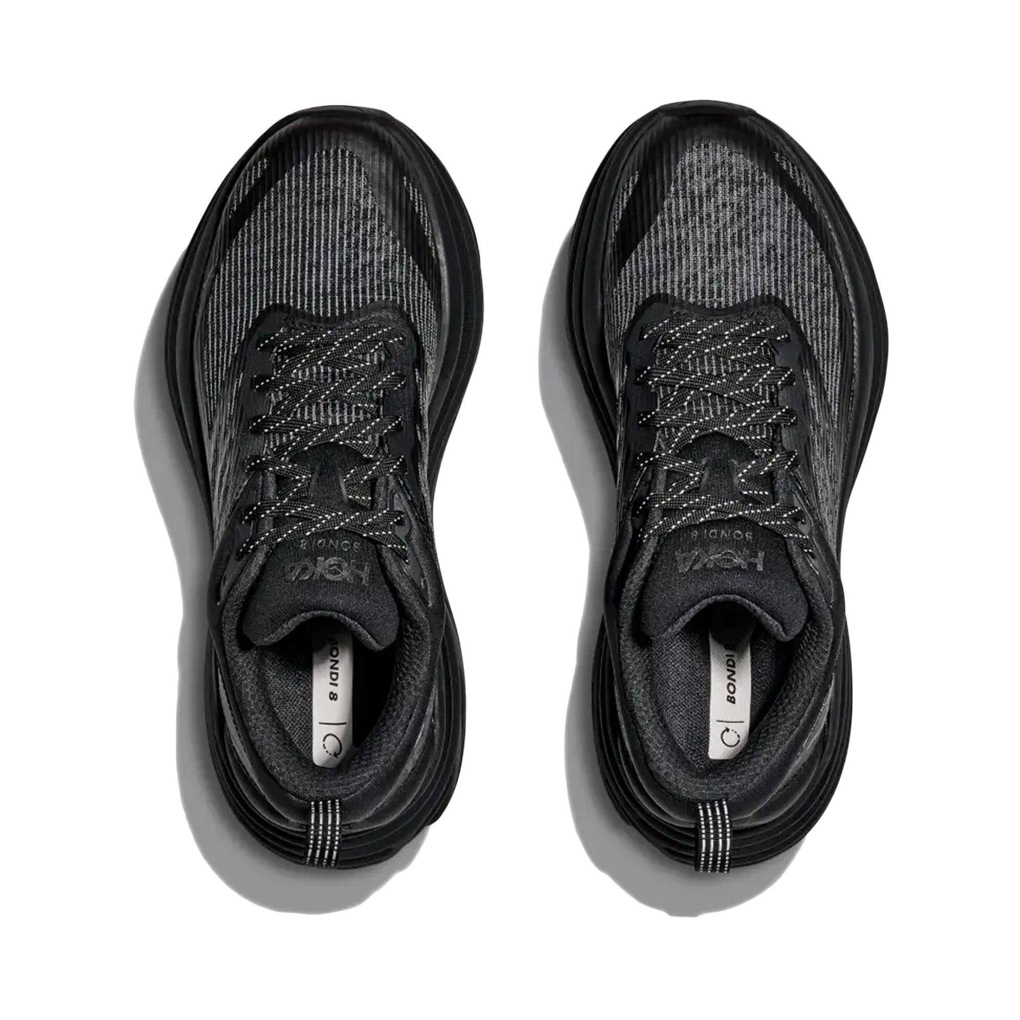 Hoka Bondi 8 Stealth/Tech Caged 'Black/Black'