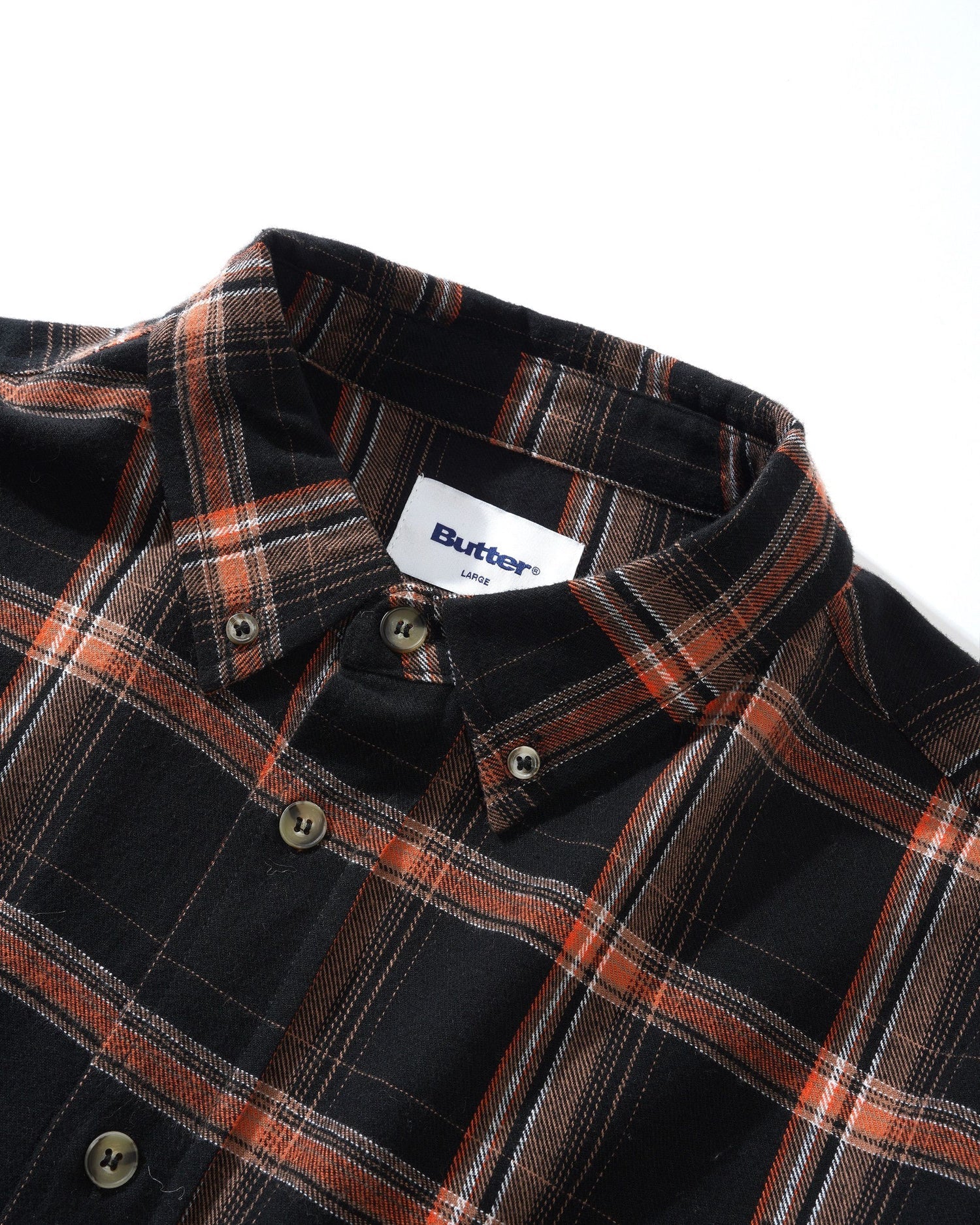 Butter Goods Bugs Flannel Shirt 'Black'