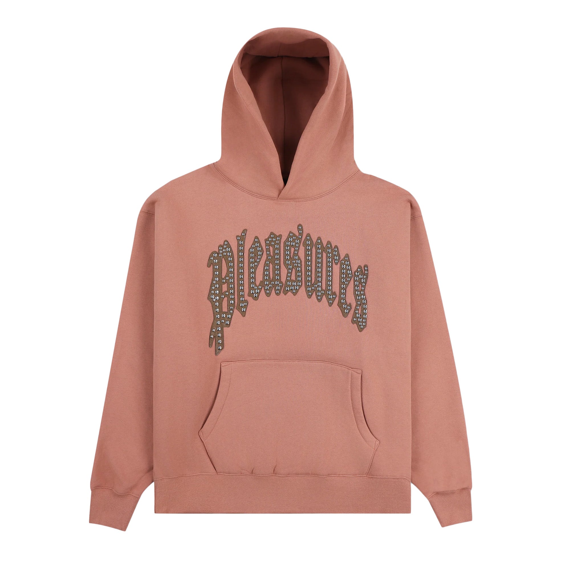 Pleasures Twitch Studded Hoodie 'Clay'