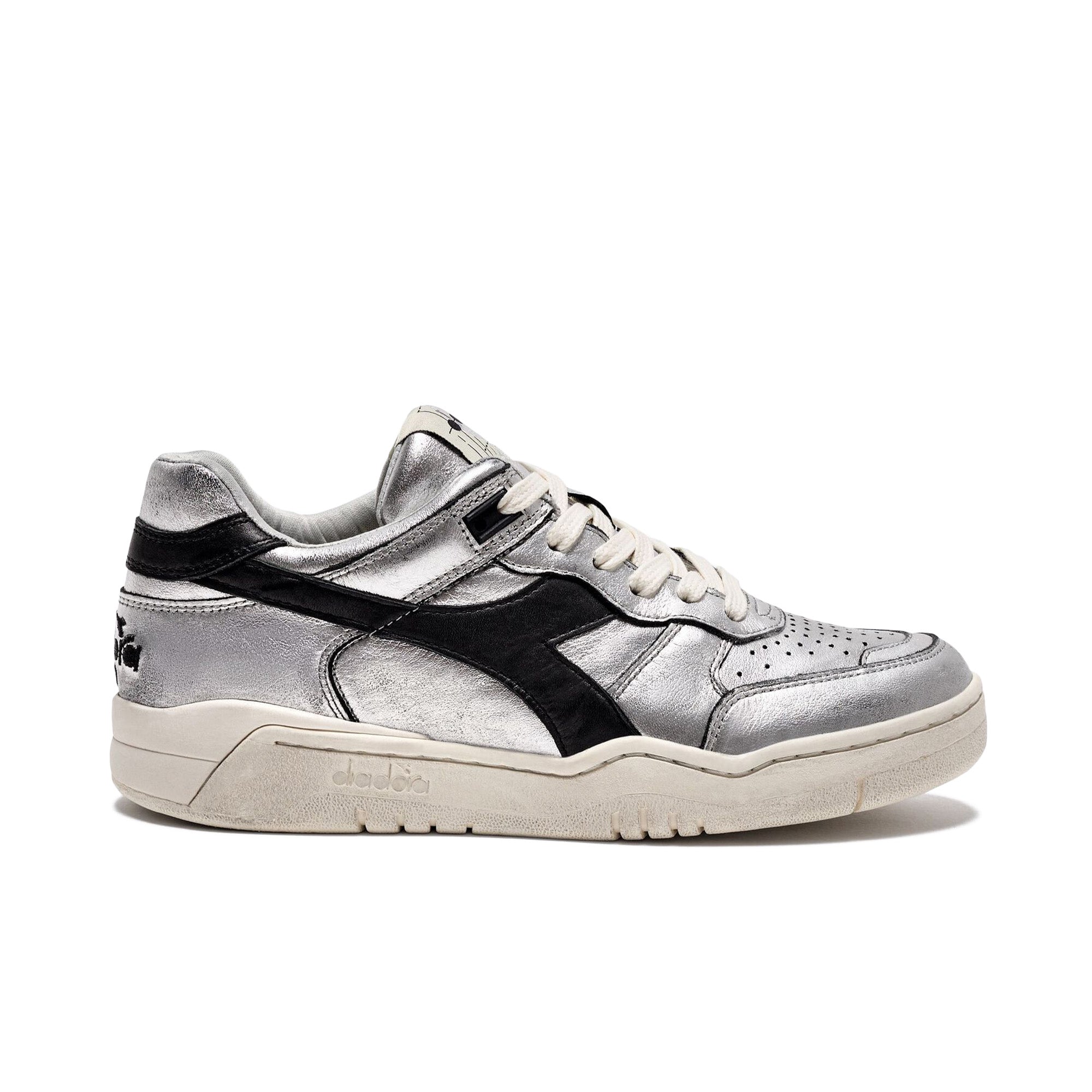 Diadora B.560 Silver Used WN 'Silver Metallized/Black'