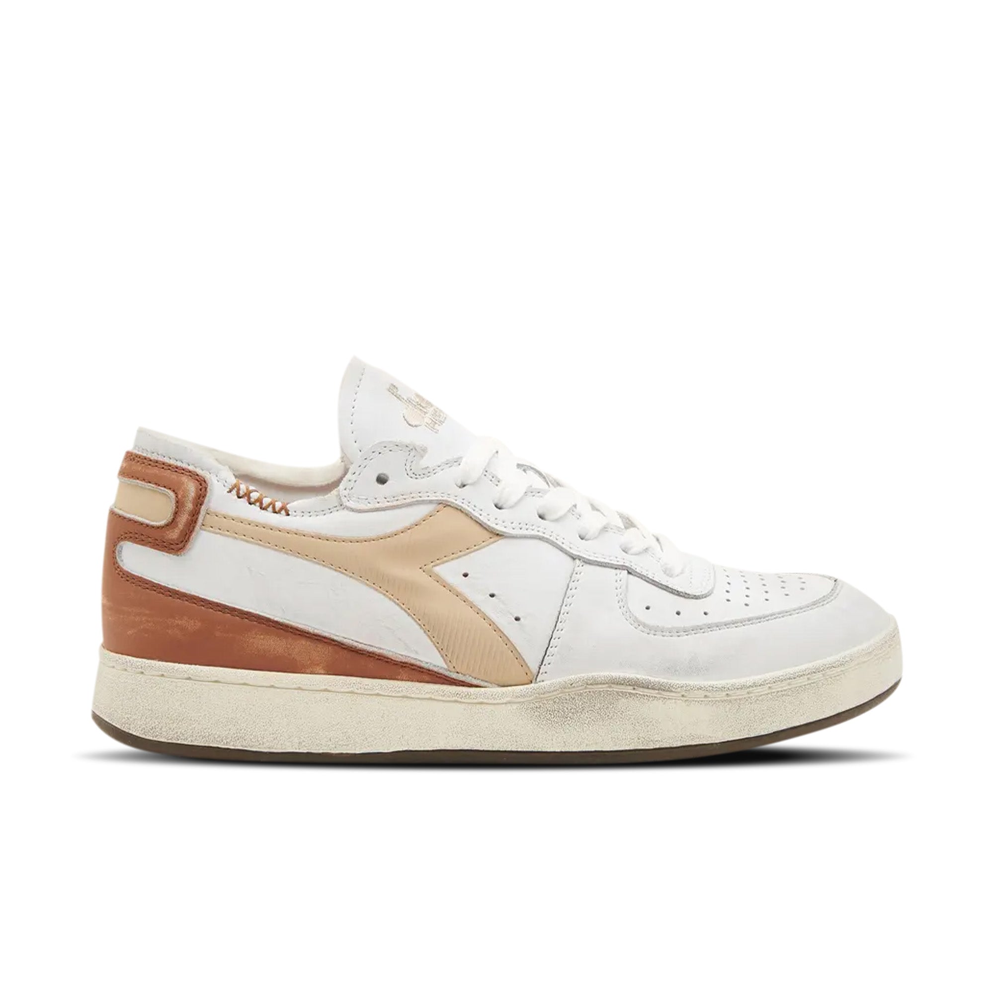 Diadora MI Basket Row Cut 'White/Beige'