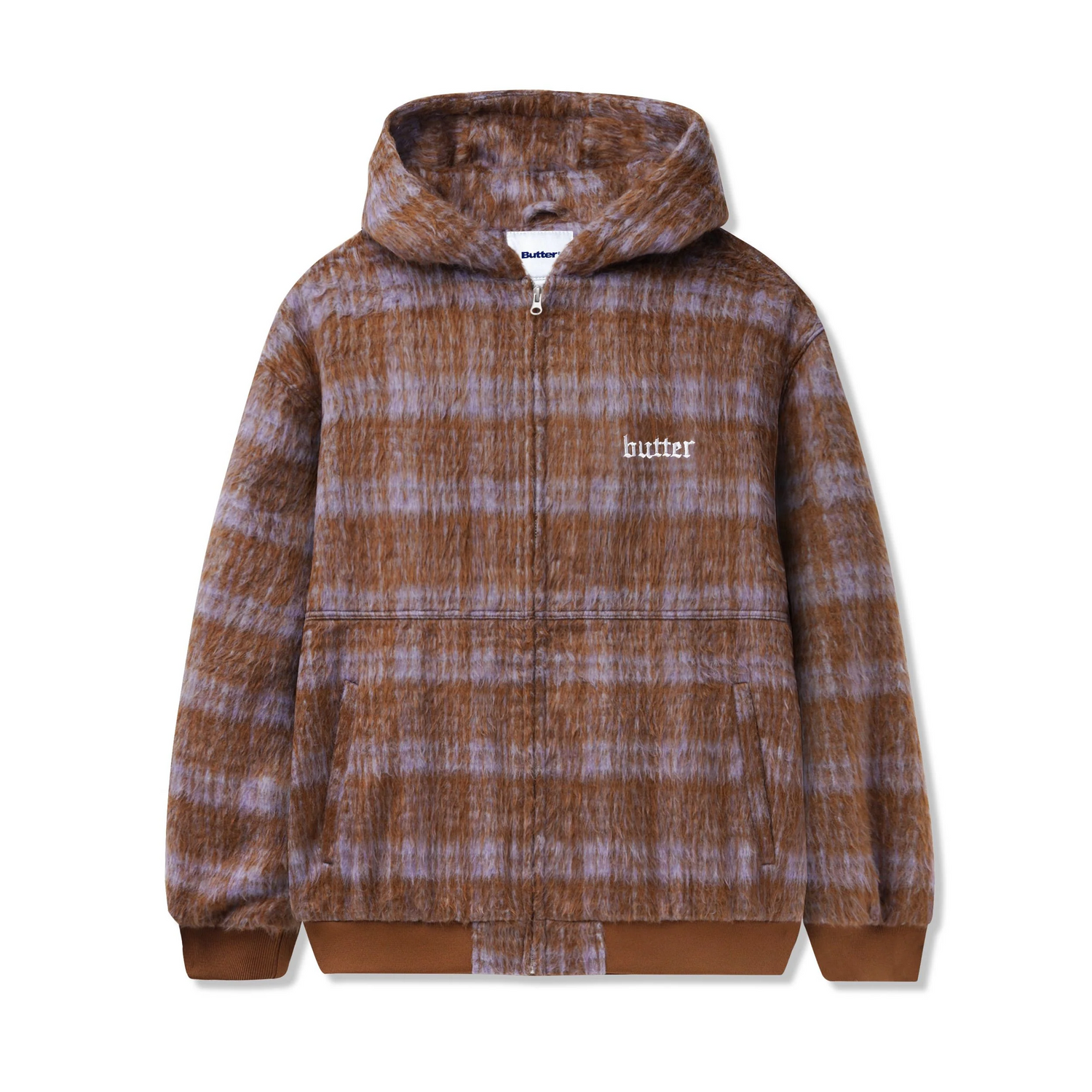 Butter Goods Heavy Plaid Work Jacket 'Brick'