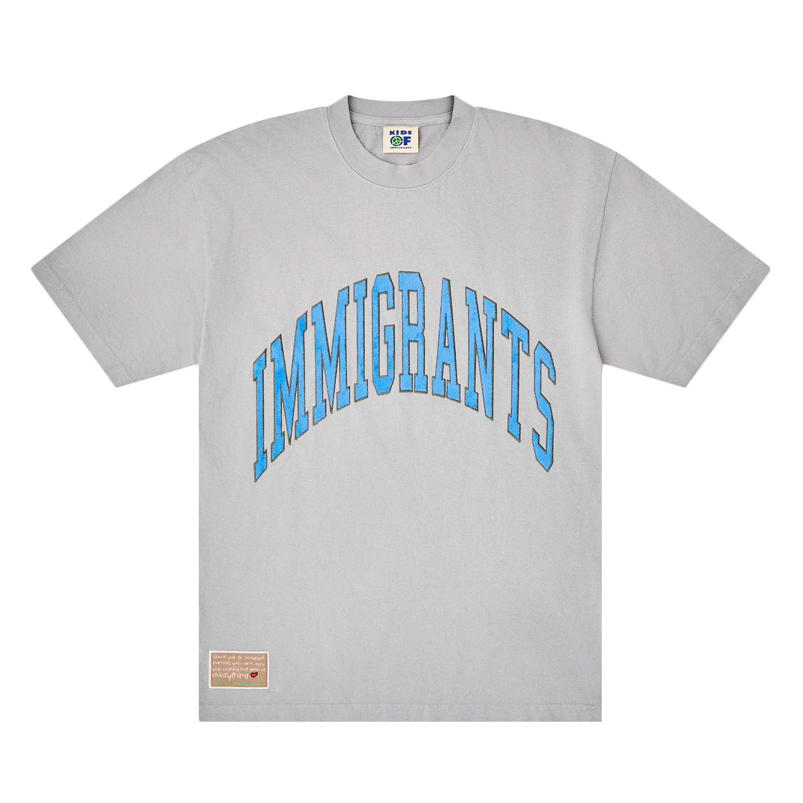 Kids Of Immigrants Immigrants Tee 'Sage'