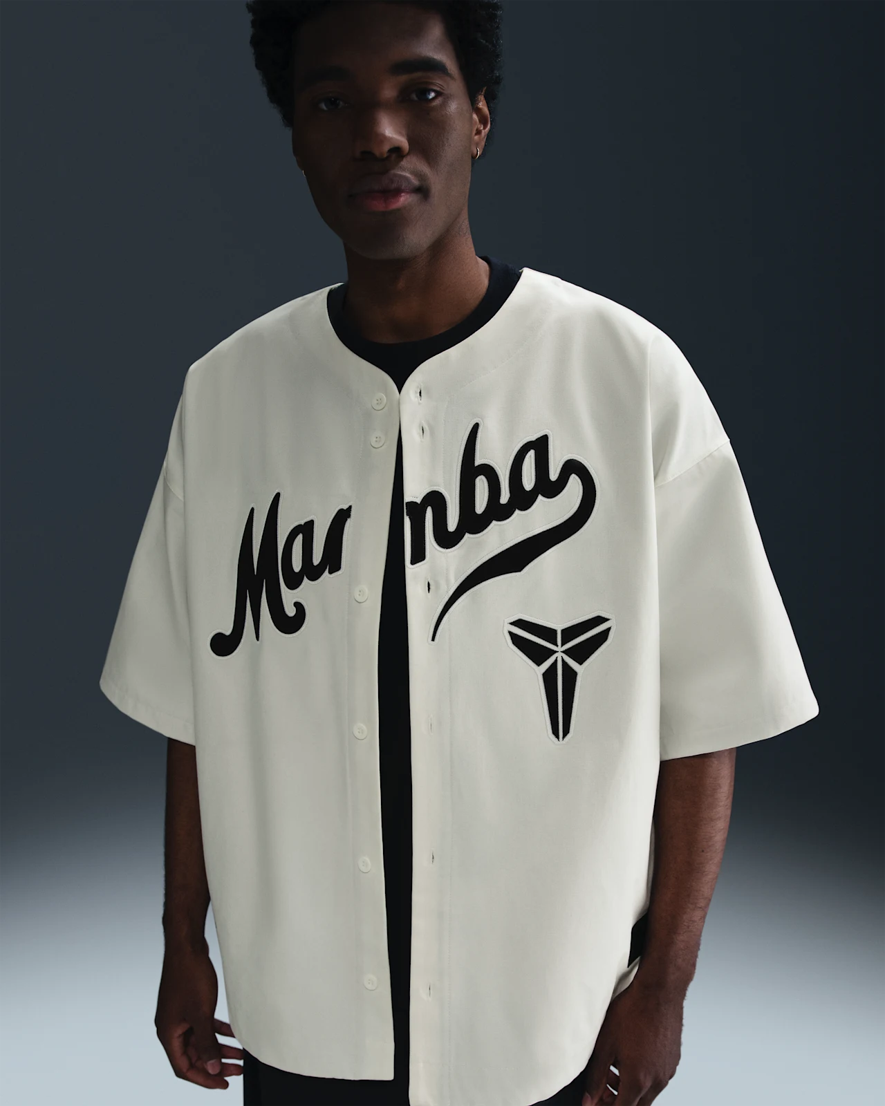 Nike Kobe Baseball Jersey 'Sail/Black'