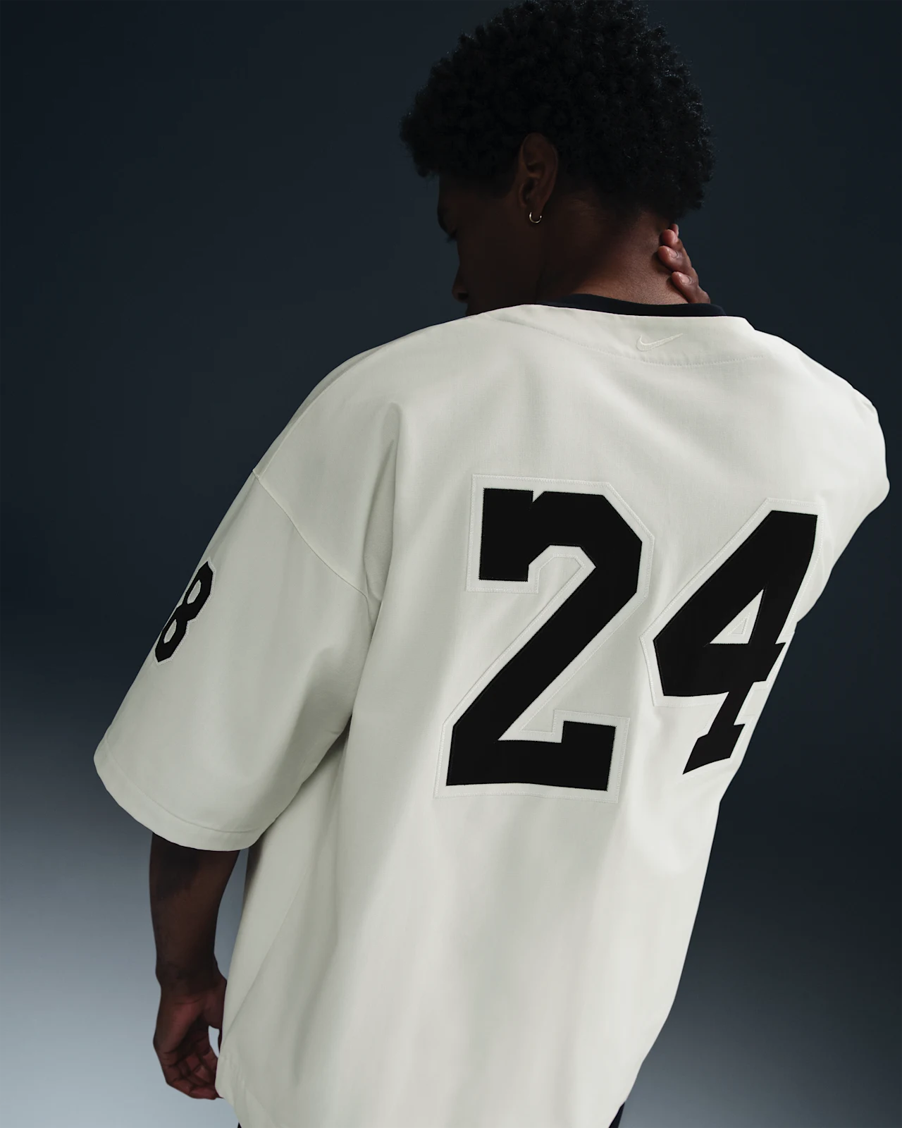 Nike Kobe Baseball Jersey 'Sail/Black'