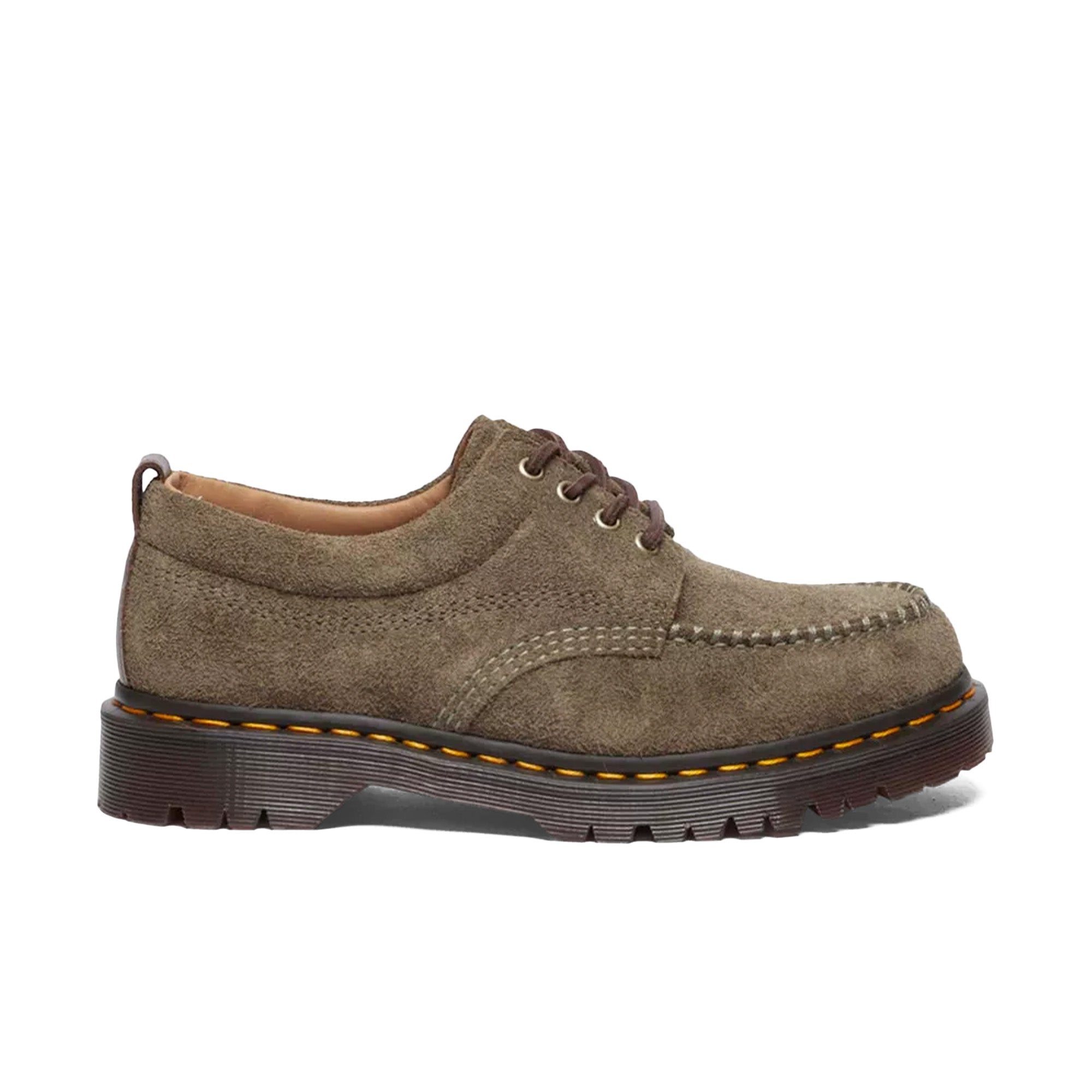 Dr. Marten Lowell 'Olive/Dark Brown'