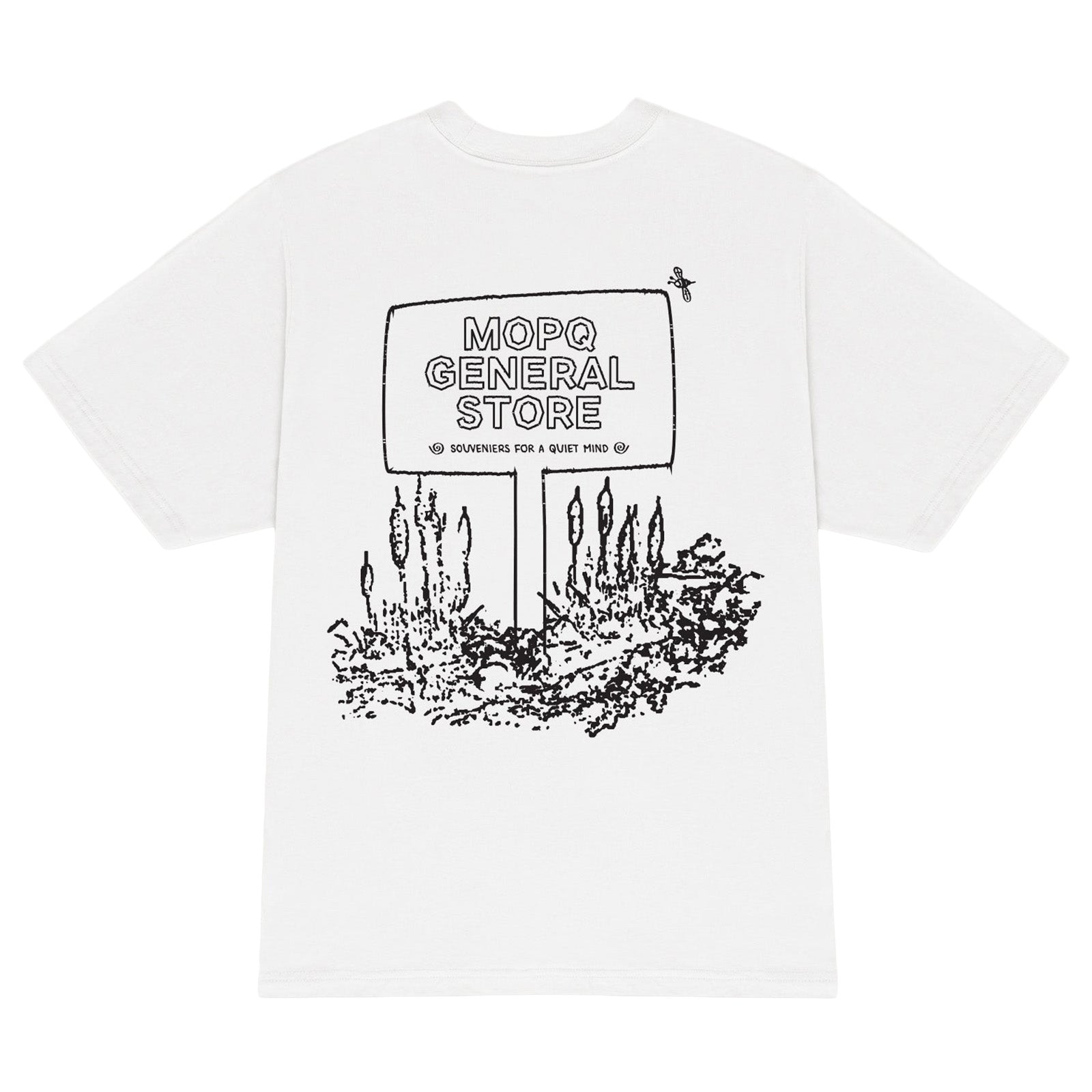 Museum Of Peace And Quiet General Store T-Shirt 'Bone'