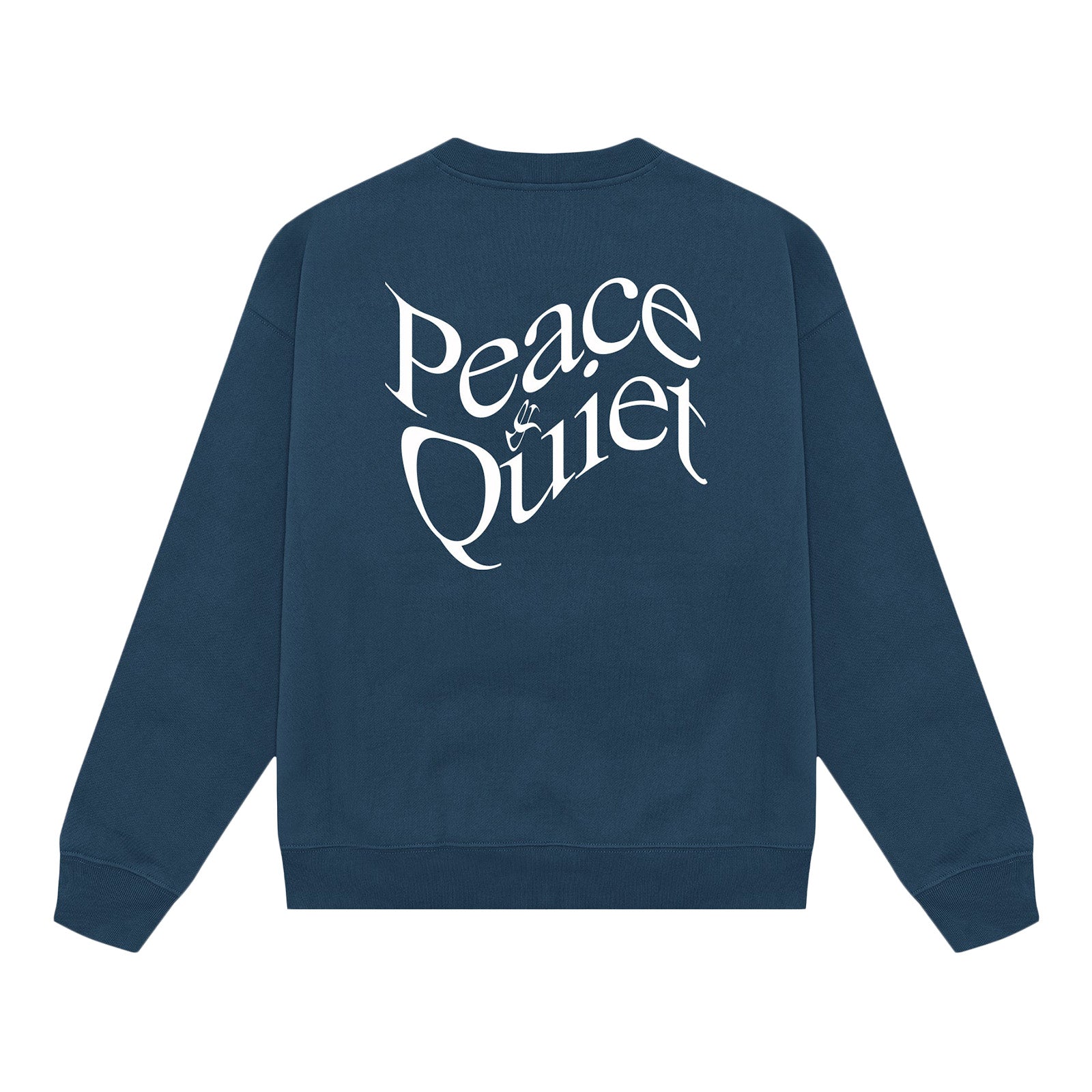 Museum Of Peace And Quiet Warped Crewneck 'Navy'