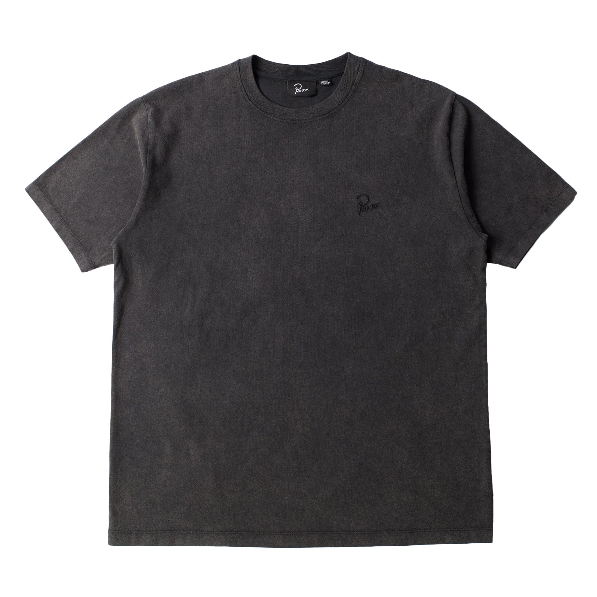 Parra Script Logo T-shirt Washed 'Black'