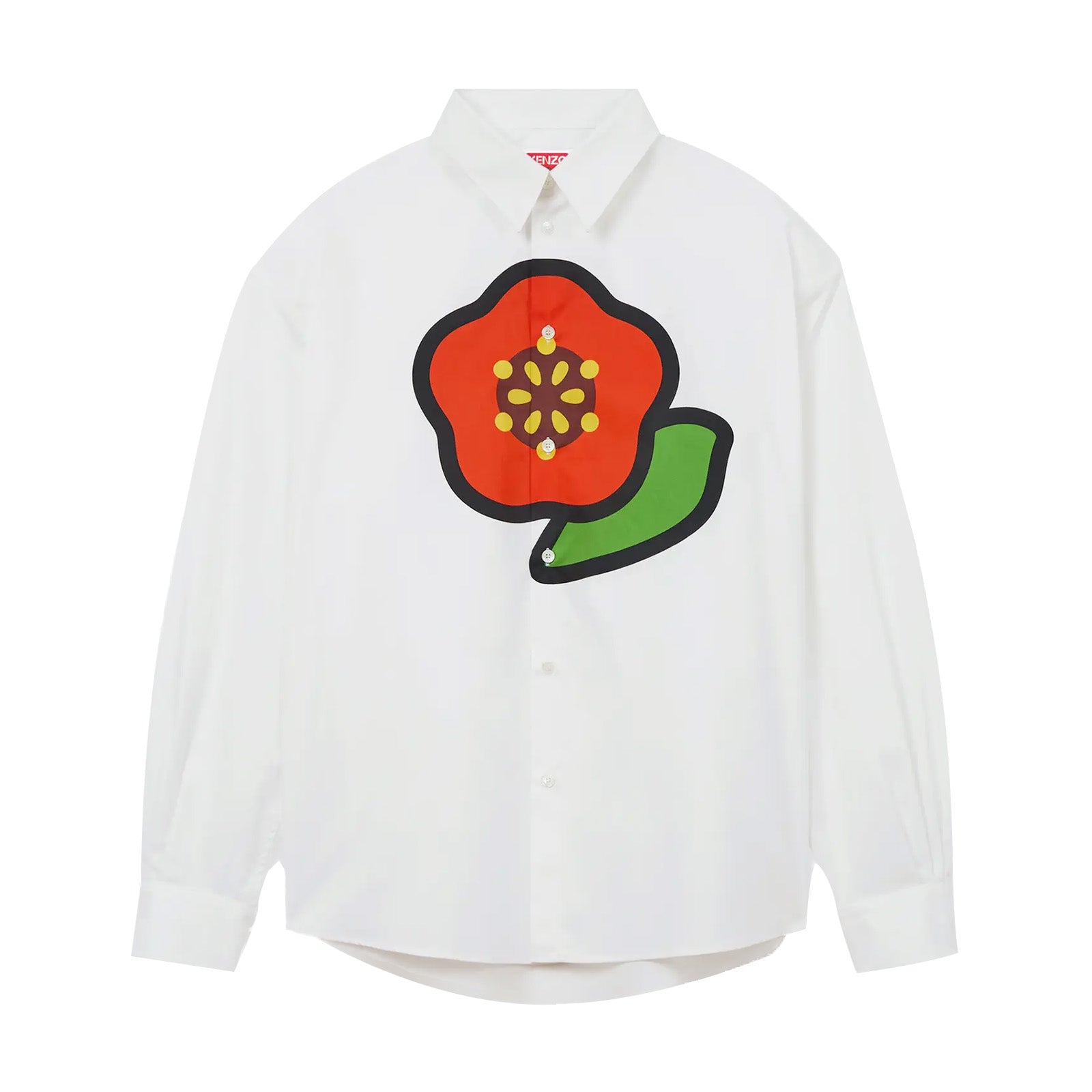 Kenzo Pop Casual Shirt 'White'