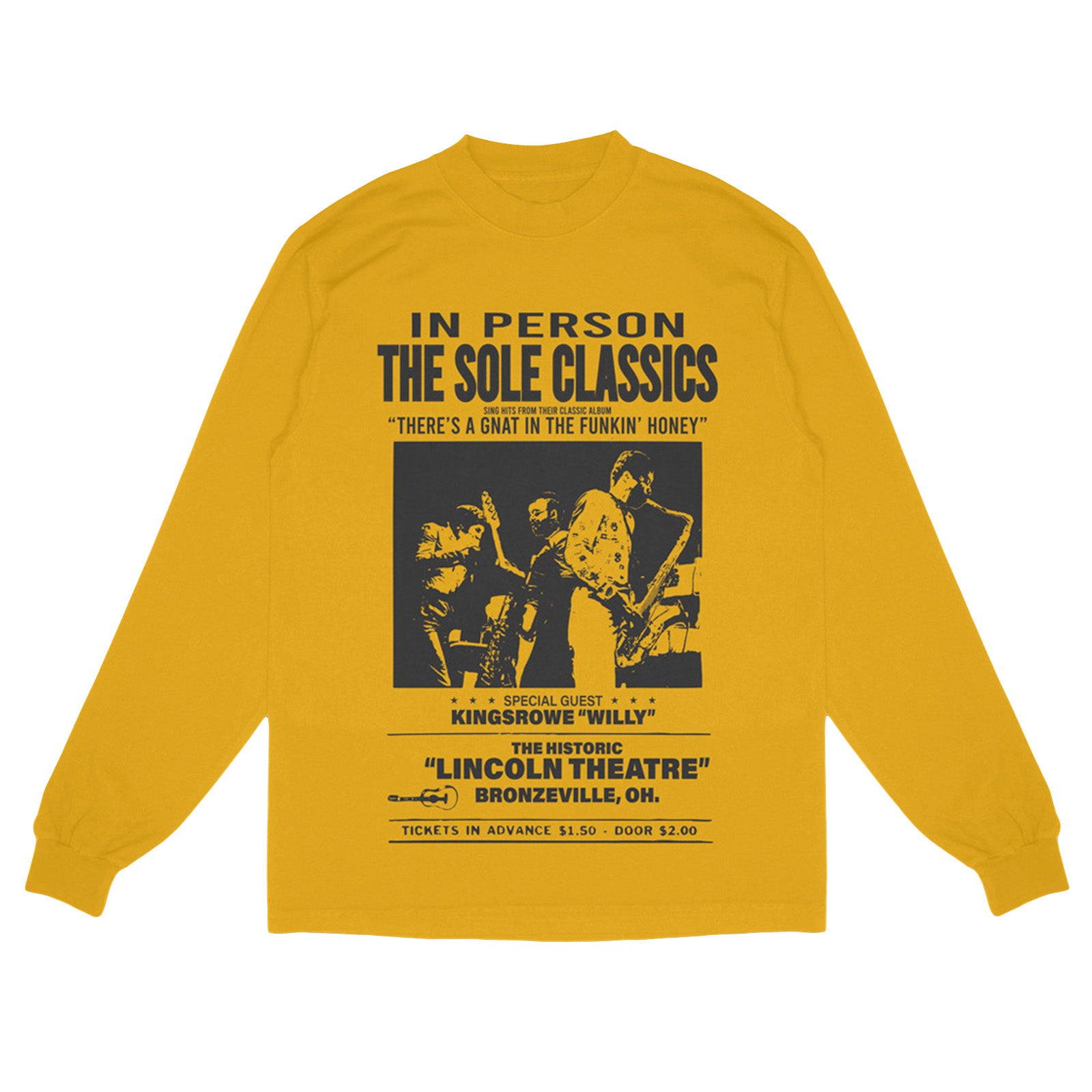 Sole Classics LIVE! In Concert Longsleeve T-Shirt 'Gold'