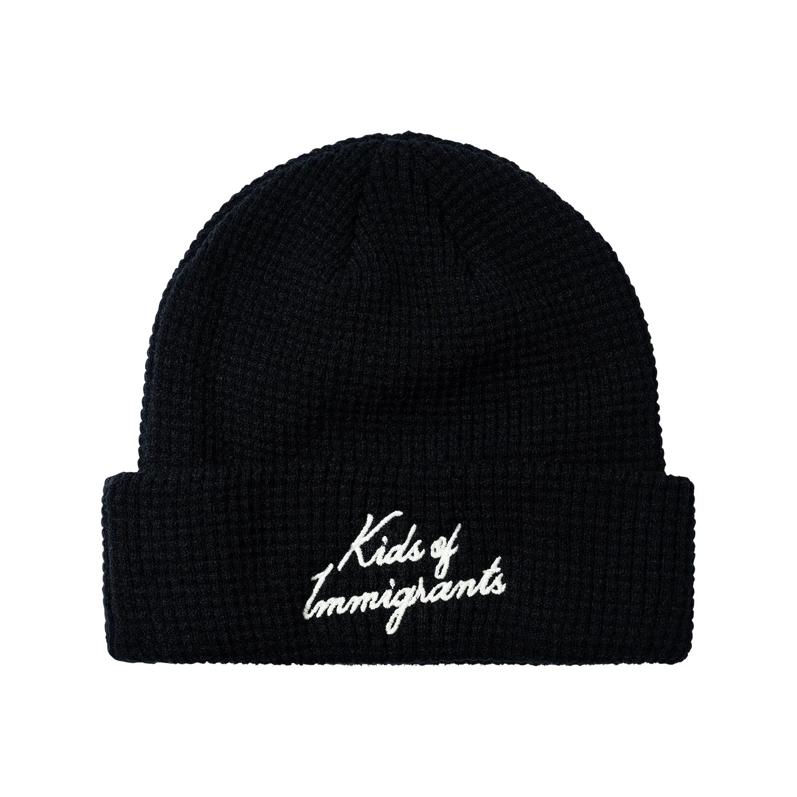 Kids Of Immigrants Script Beanie 'Black'