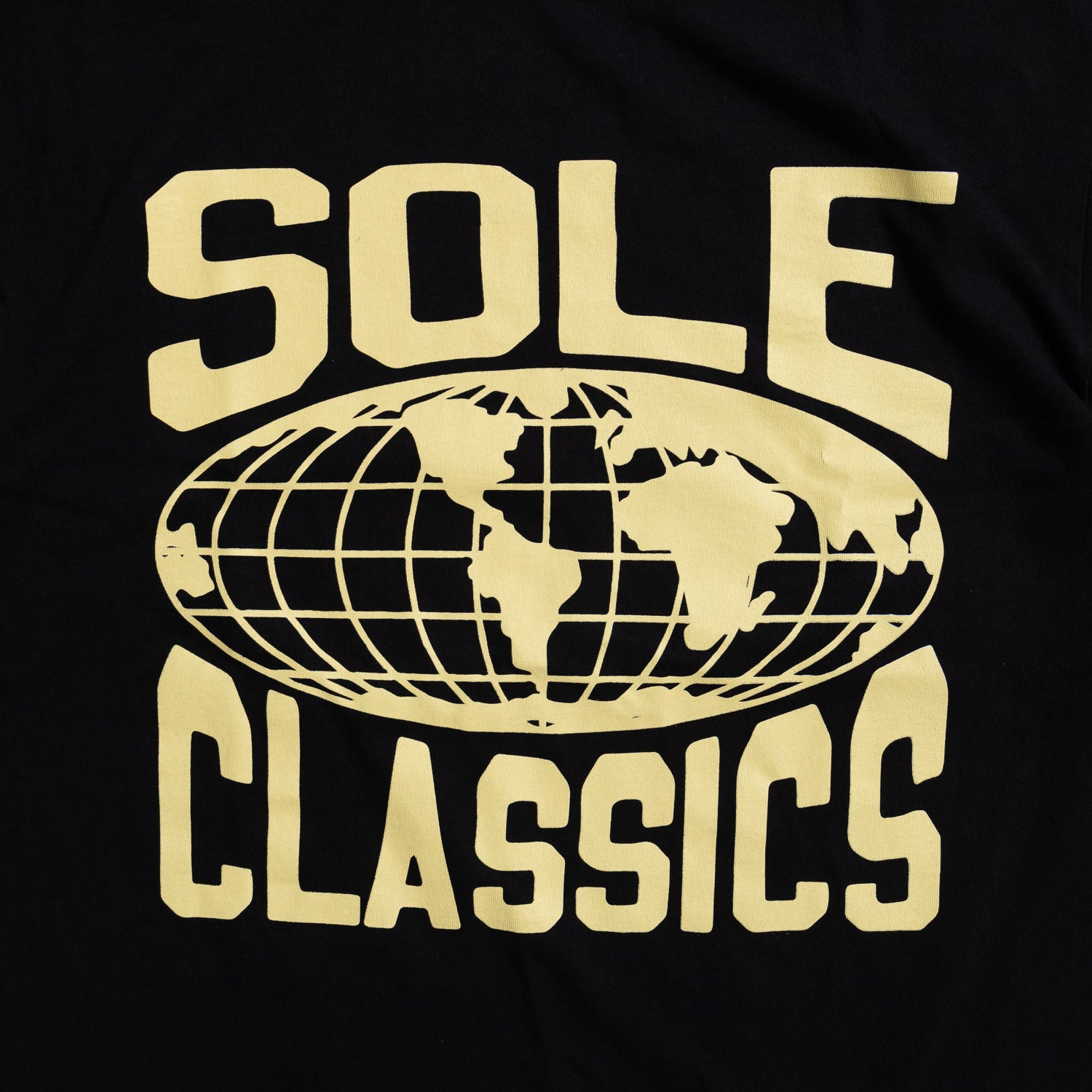 Sole Classics Globe Tee 'Black'