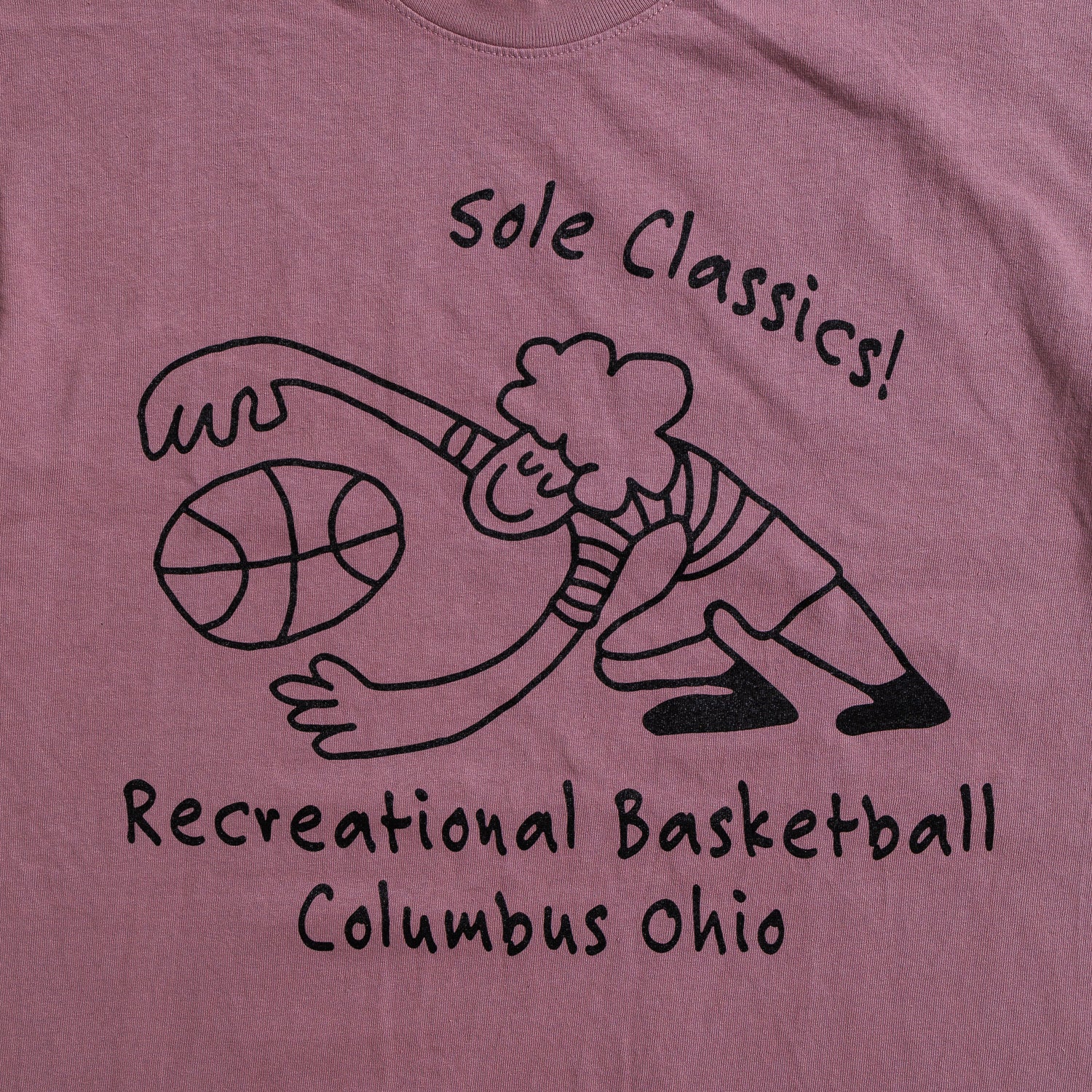 Sole Classics Rec Basketball Tee 'Mauve'