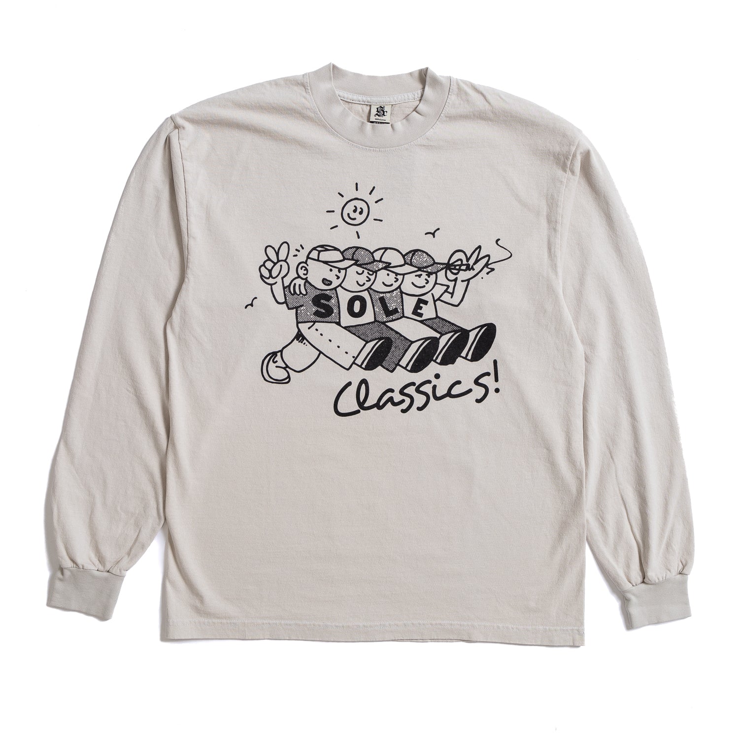 Sole Classics Sunshine Friends Long sleeve 'Cement'