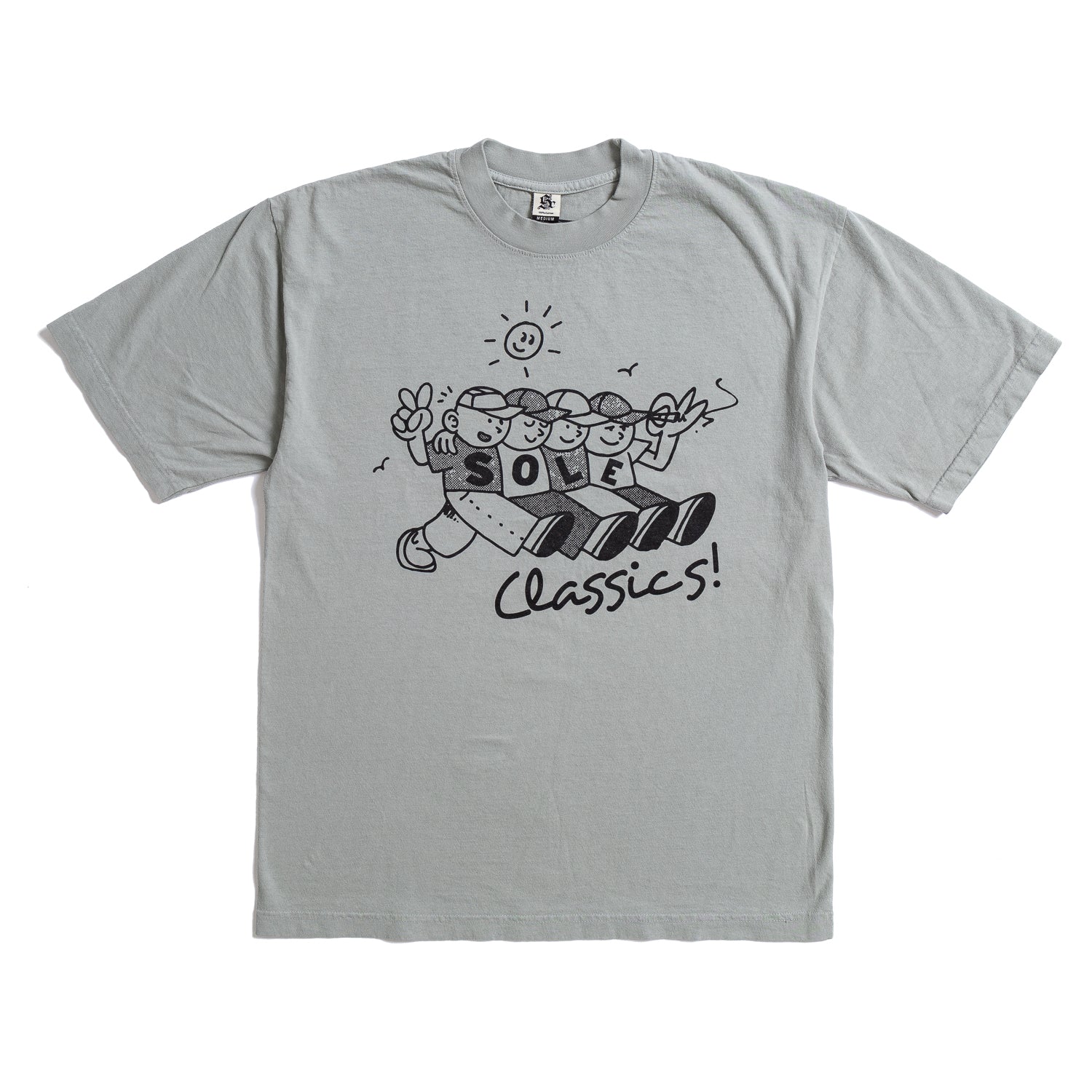 Sole Classics Sunshine Friends Tee 'Sage'