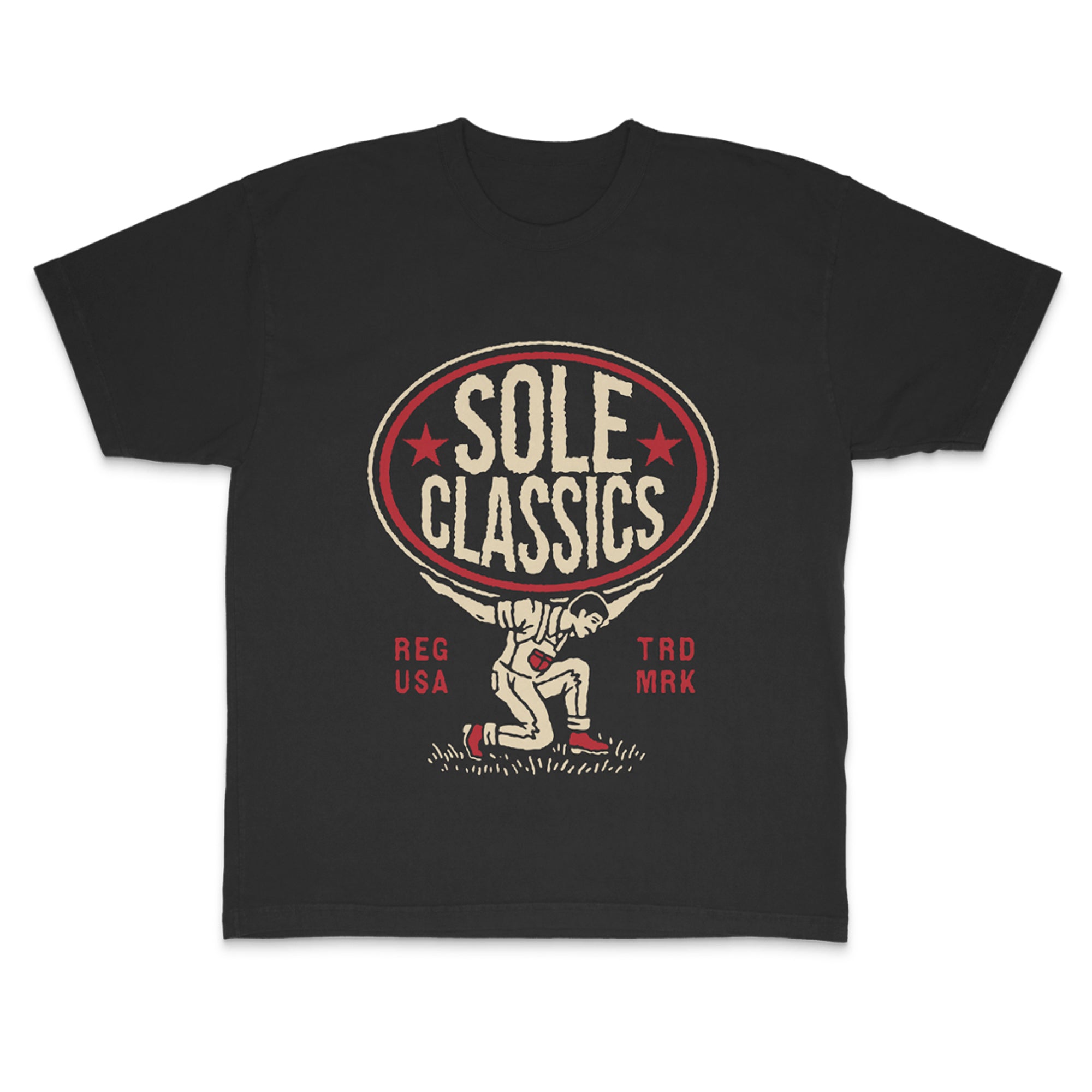 Sole Classics Heavyweight Tee 'Black'