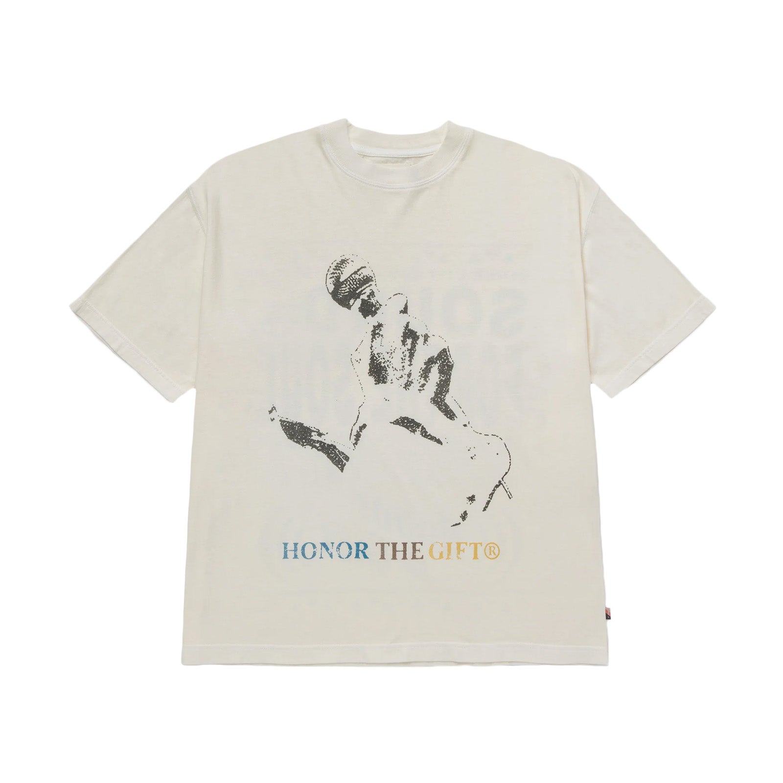 Honor The Gift And Live Direct Tee 'Cream'