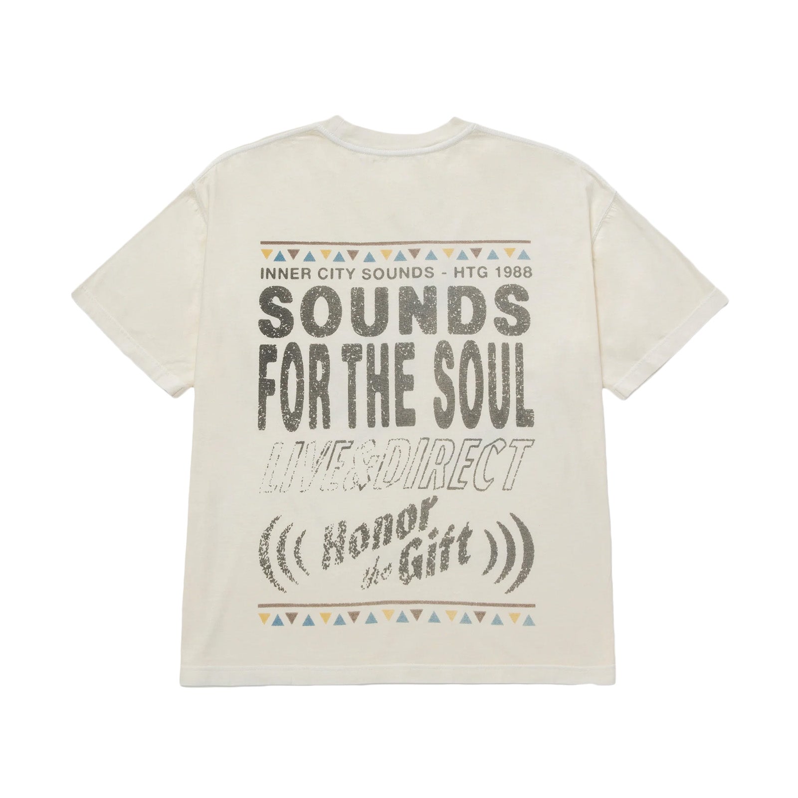 Honor The Gift And Live Direct Tee 'Cream'