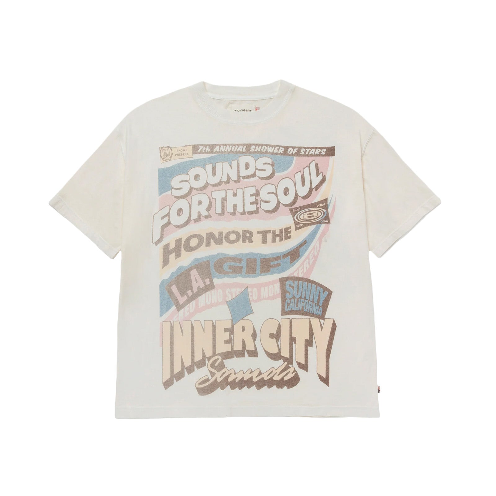 Honor The Gift Sounds For The Soul Tee 'Cream'