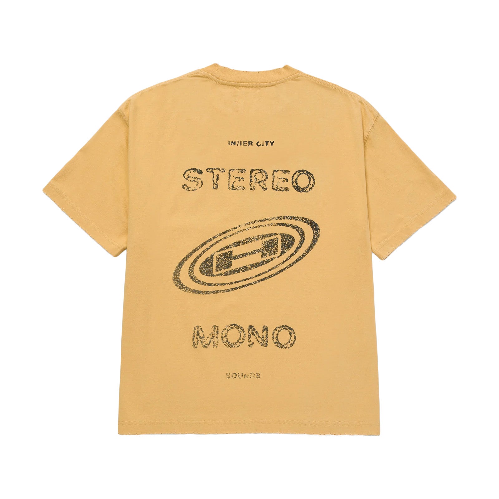 Honor The Gift Stereo Mono Tee 'Yellow'