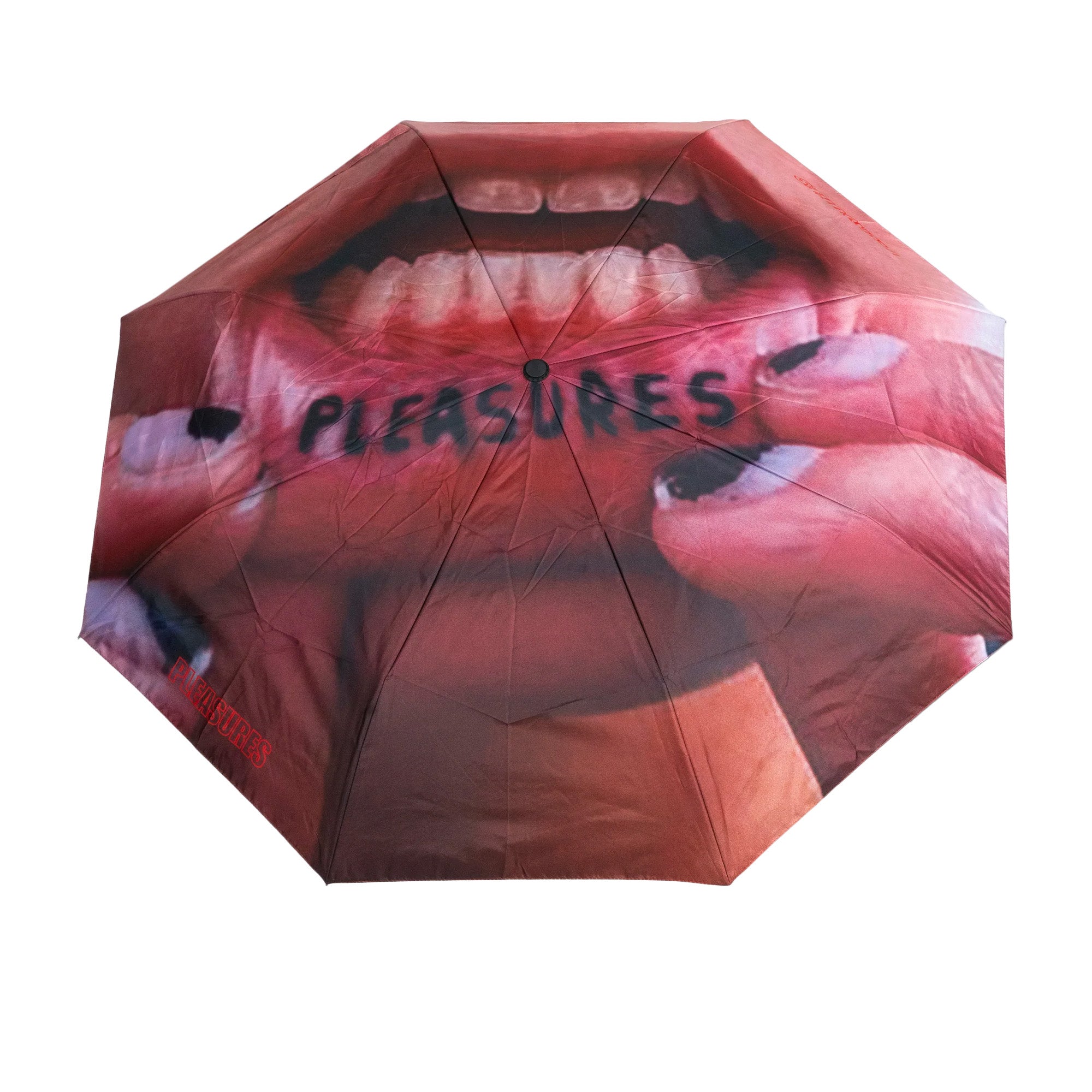 Pleasures Tattoo Umbrella 'Red'