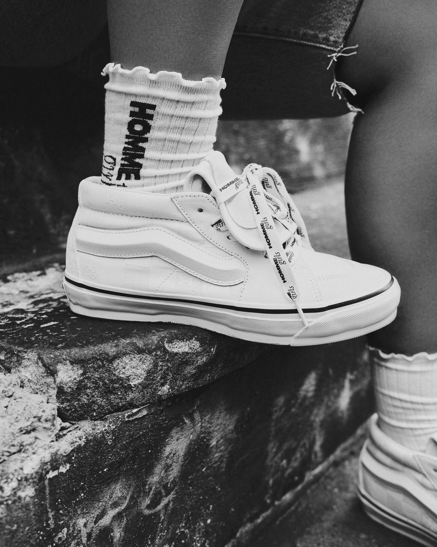 Vans OTW Sk8-Mid Reissue 83 OST Homme Girls 'White'