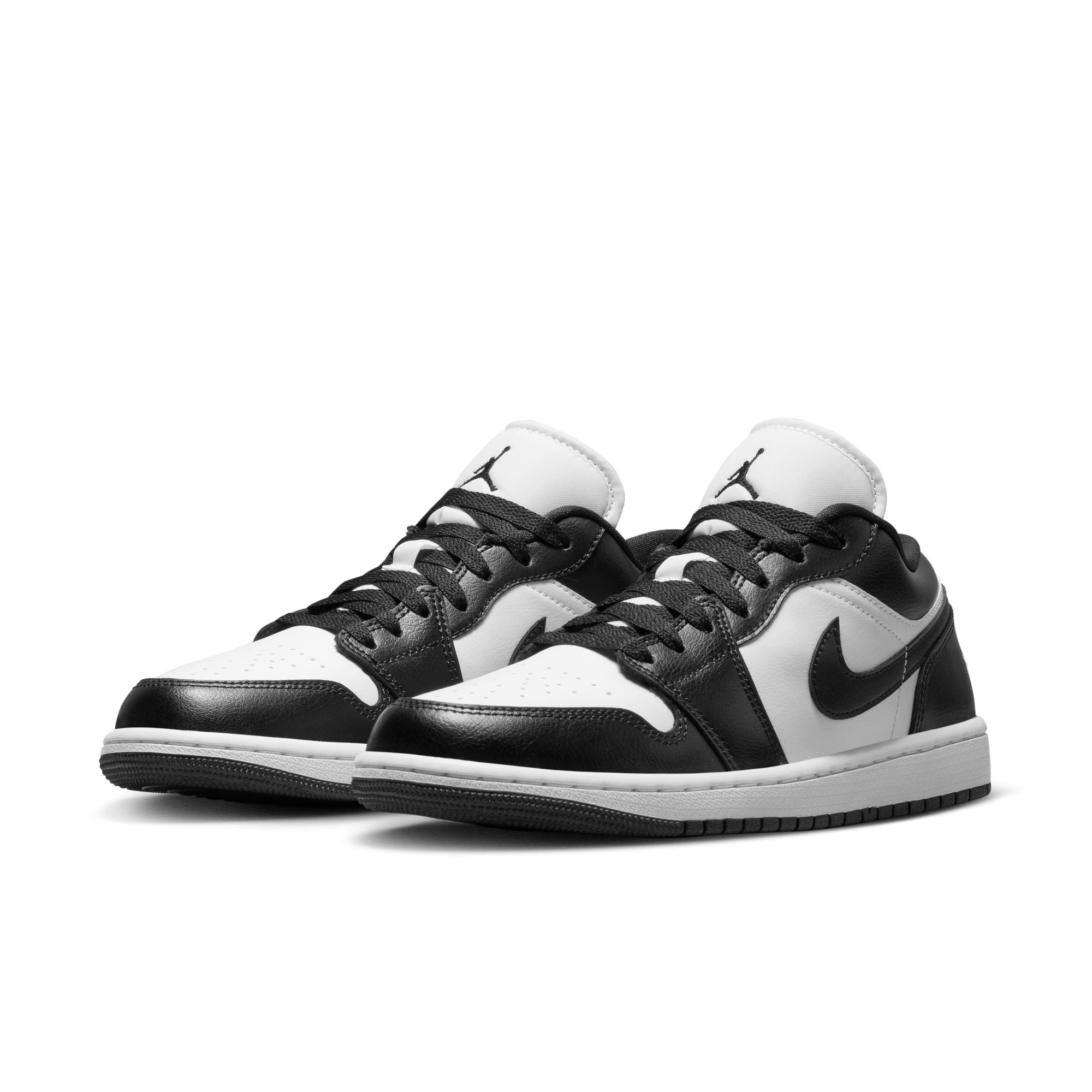 Womens Air Jordan 1 Low 'White/Black'