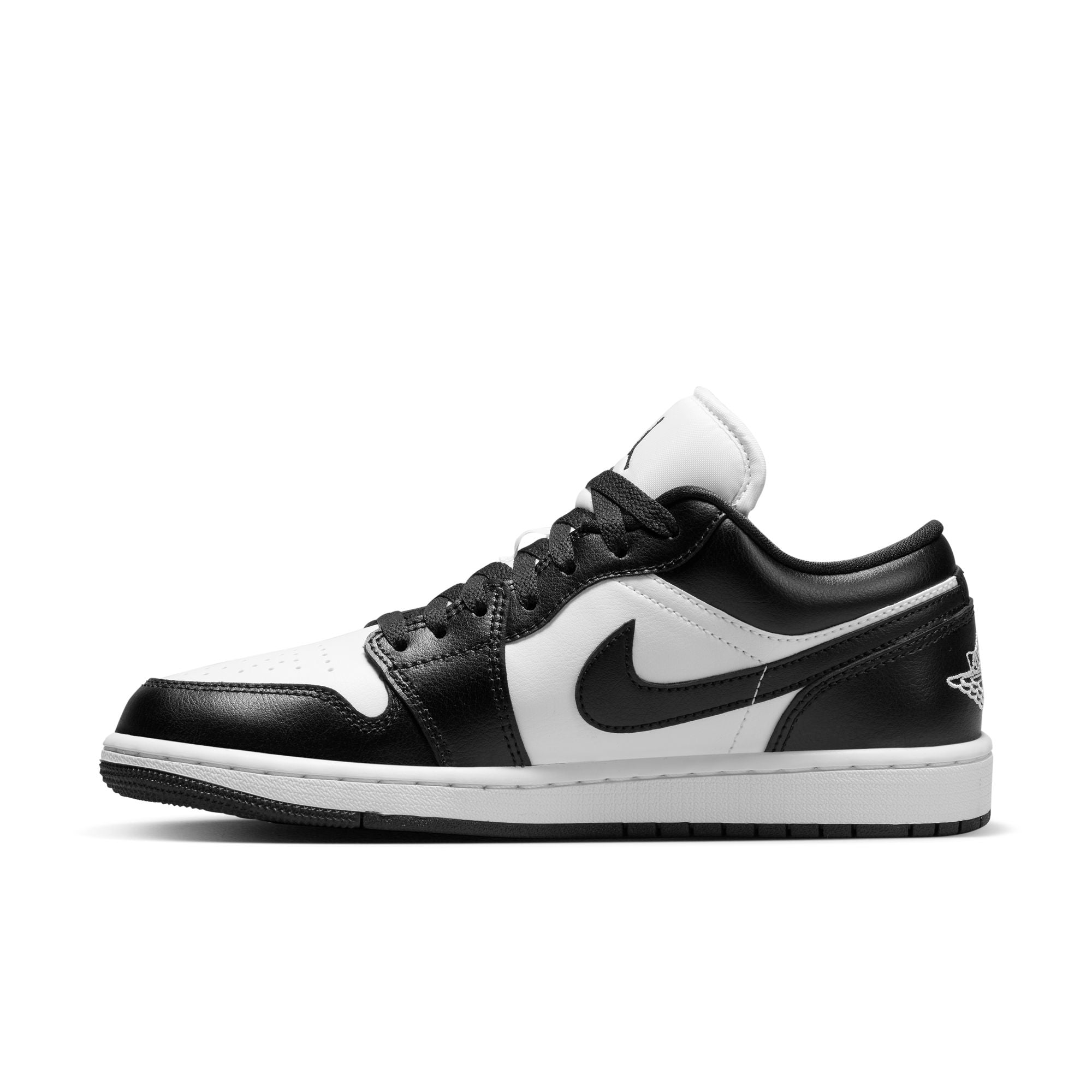 Womens Air Jordan 1 Low 'White/Black'