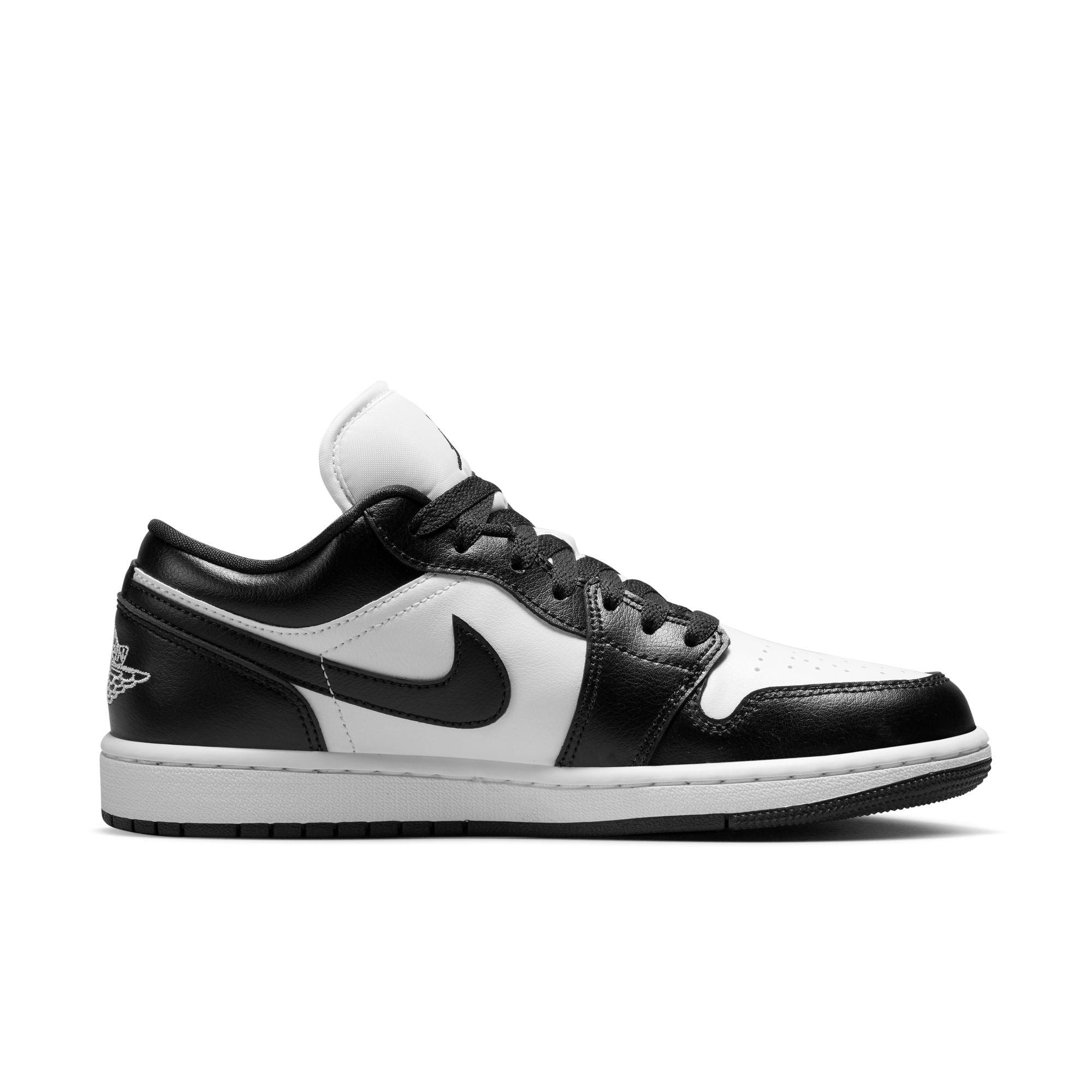 Womens Air Jordan 1 Low 'White/Black'