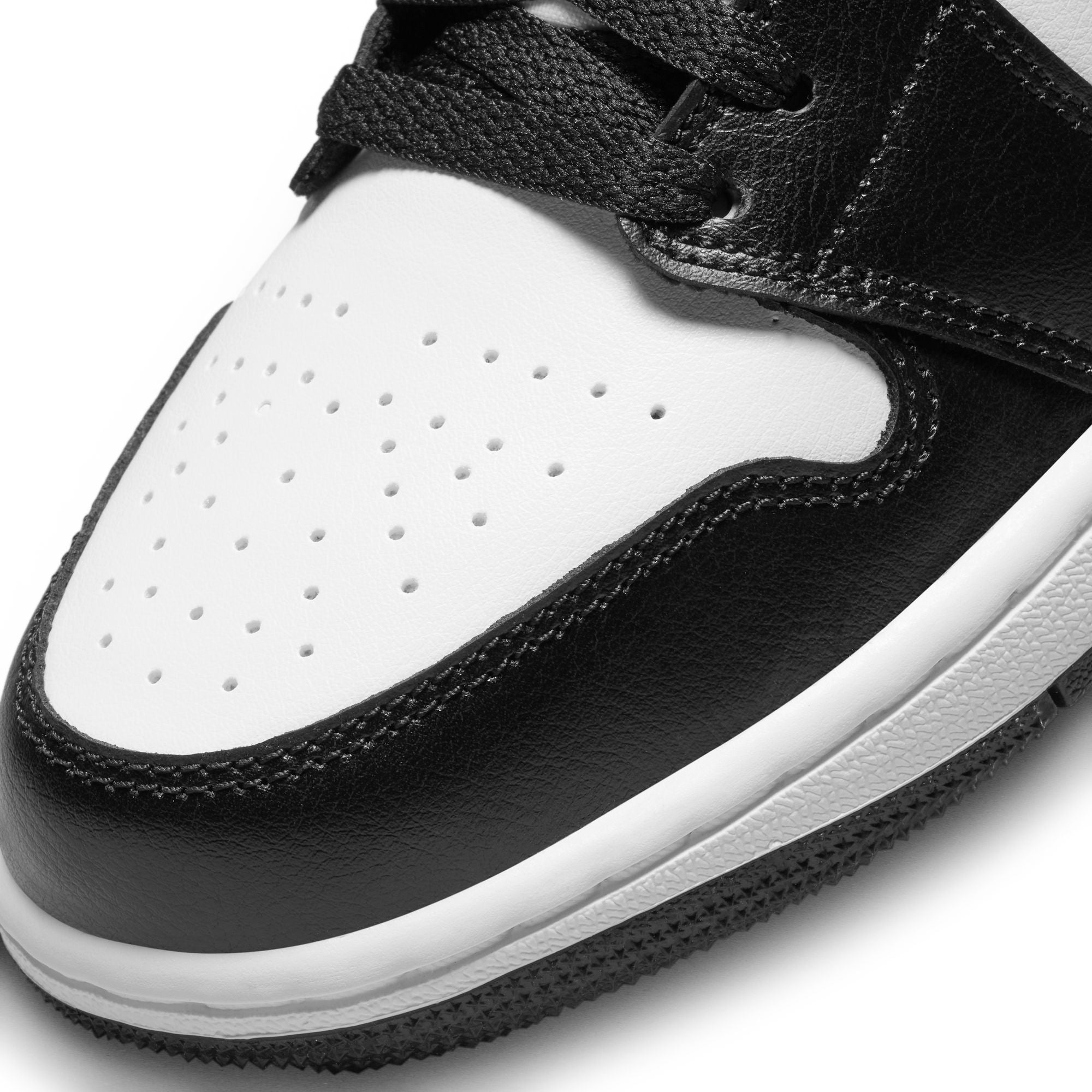 Womens Air Jordan 1 Low 'White/Black'