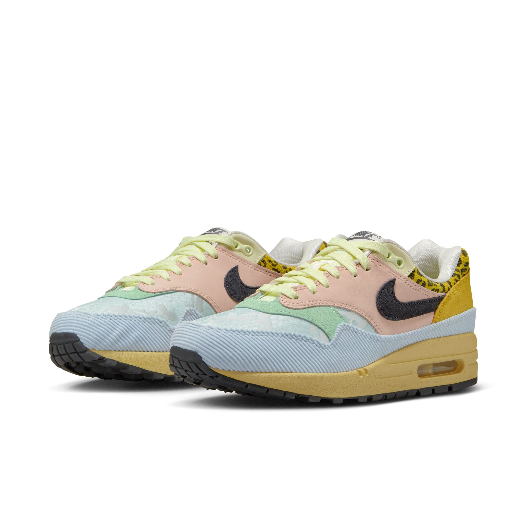 Womens Nike Air Max 1 87' PRM 'Teal Tint and Lemon Wash'