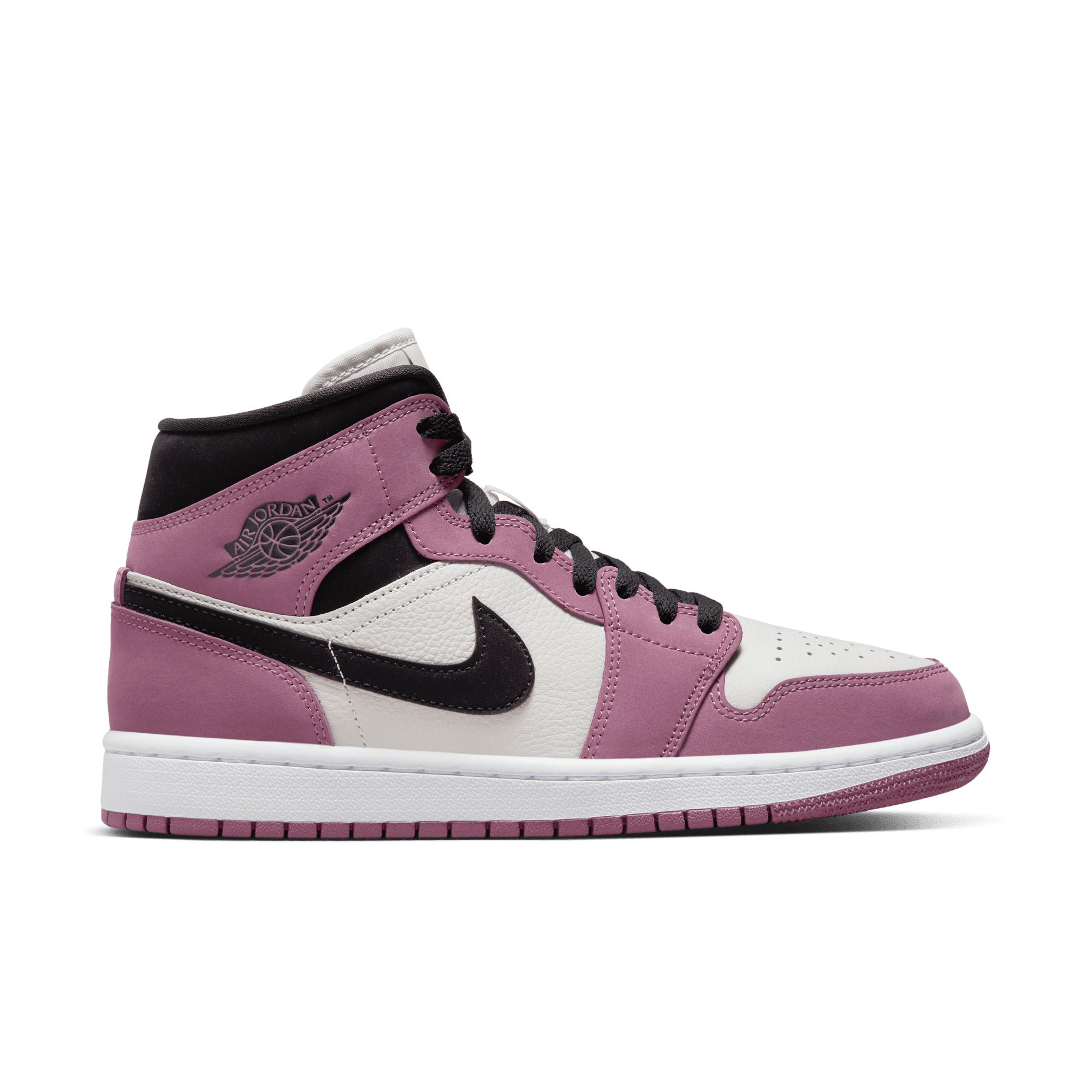 Womens Air Jordan 1 Mid SE 'Light Mulberry'