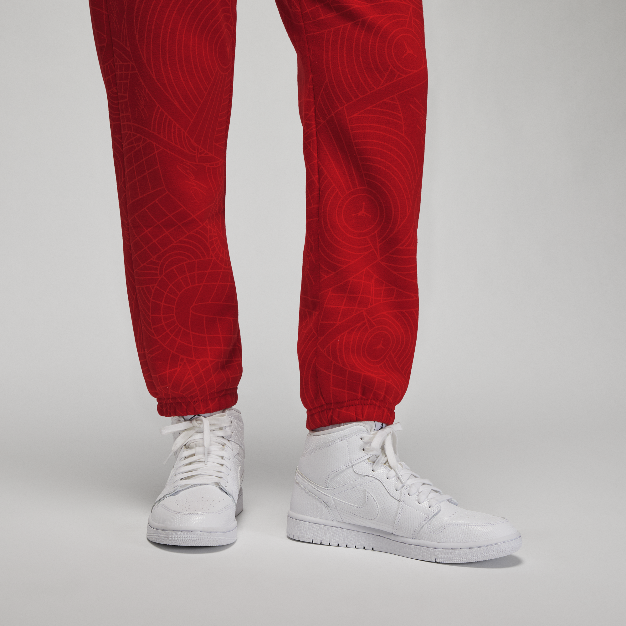 Womens Jordan Brooklyn Sweatpants 'Red'