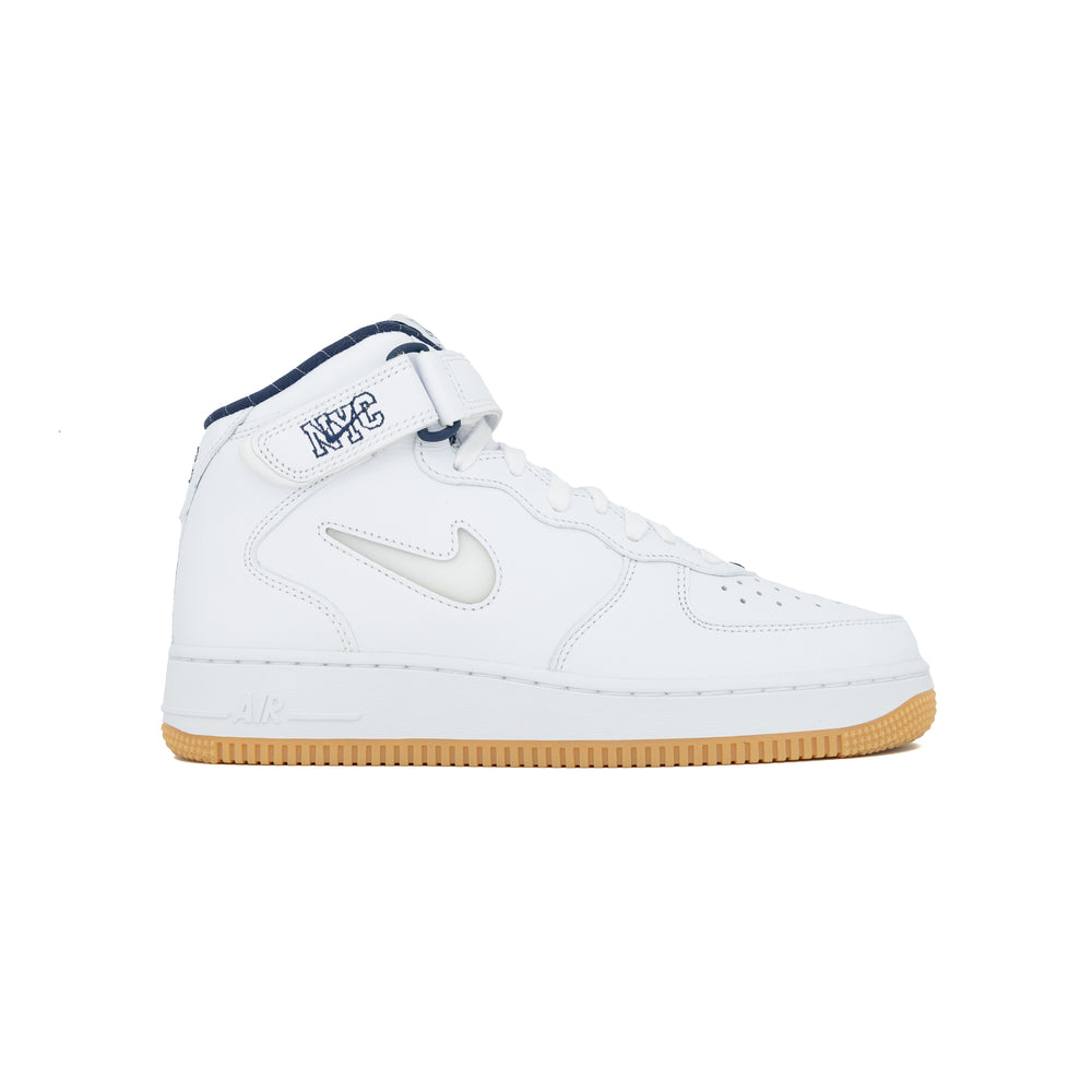 Nike Air Force 1 Mid White Navy NYC DH5622-100