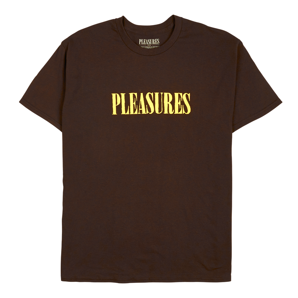 PLEASURES Men's PLEASURES Brown Houston Astros Knit V-Neck