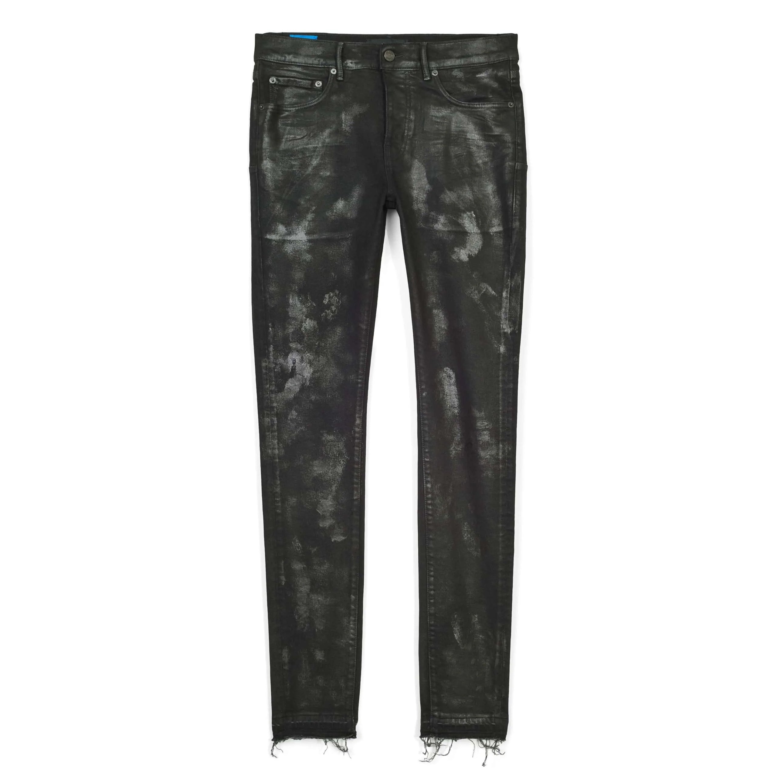 Waxed Black Purple hotsell Jeans